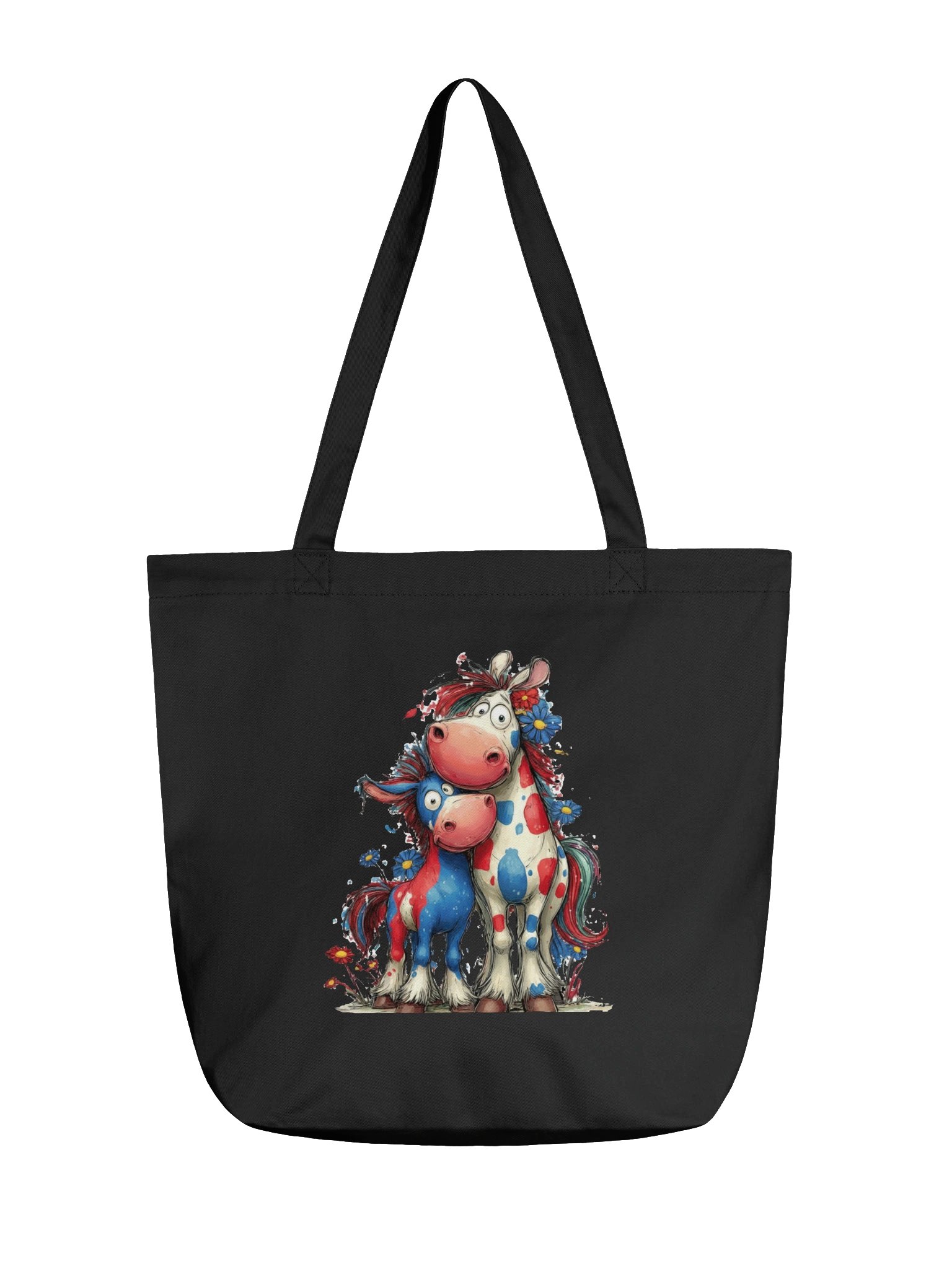 Patriotic Horse Family Tote Bag product image (1)