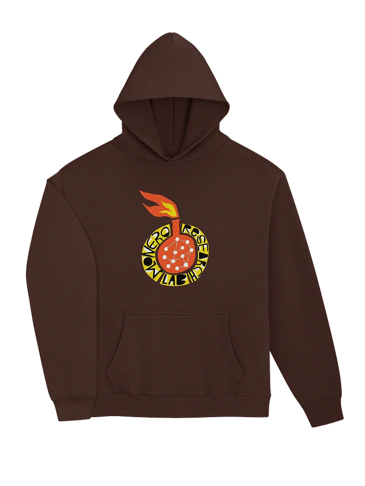 Monero Research Lab: Torch Flask Hoodie product image (1)