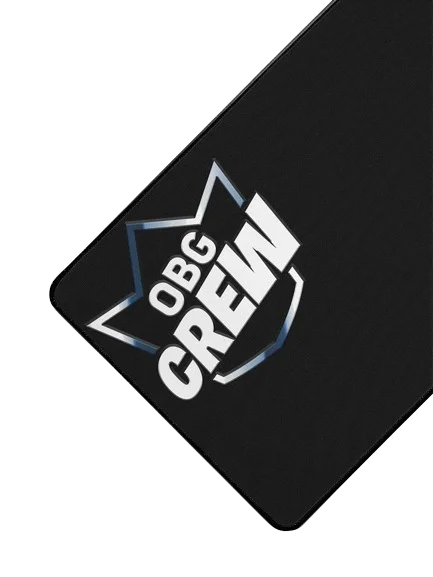 OBG Crew: Desk Mat [Black] product image (1)