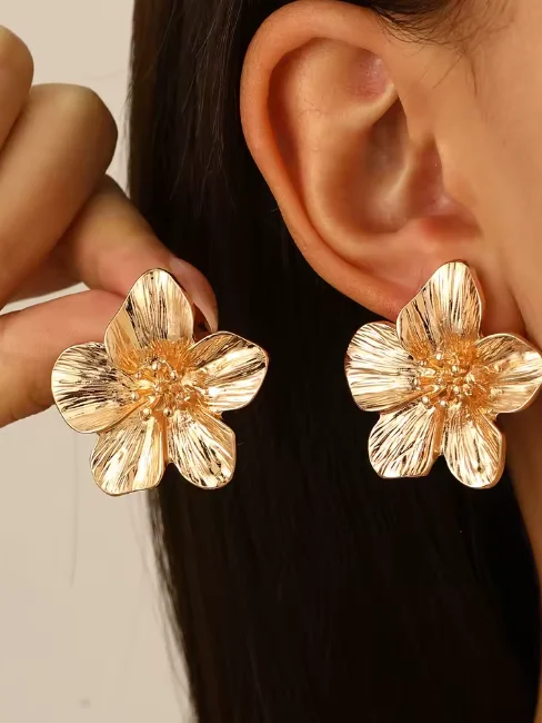 Boucles « Fleur de Lumière » - Acier Inoxydable product image (2)