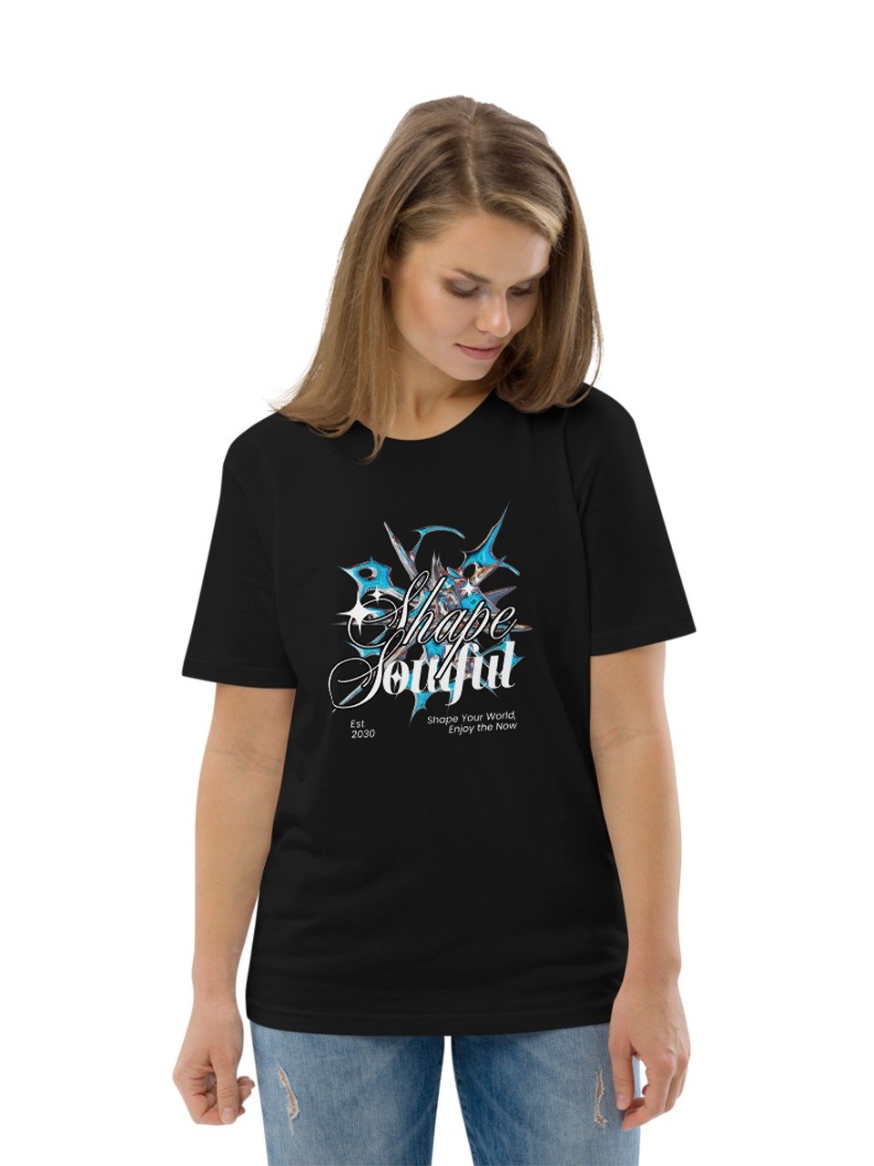 Shape Soulful Premium Organic Cotton Unisex T-Shirt Stanley/Stella STTU169 product image (3)