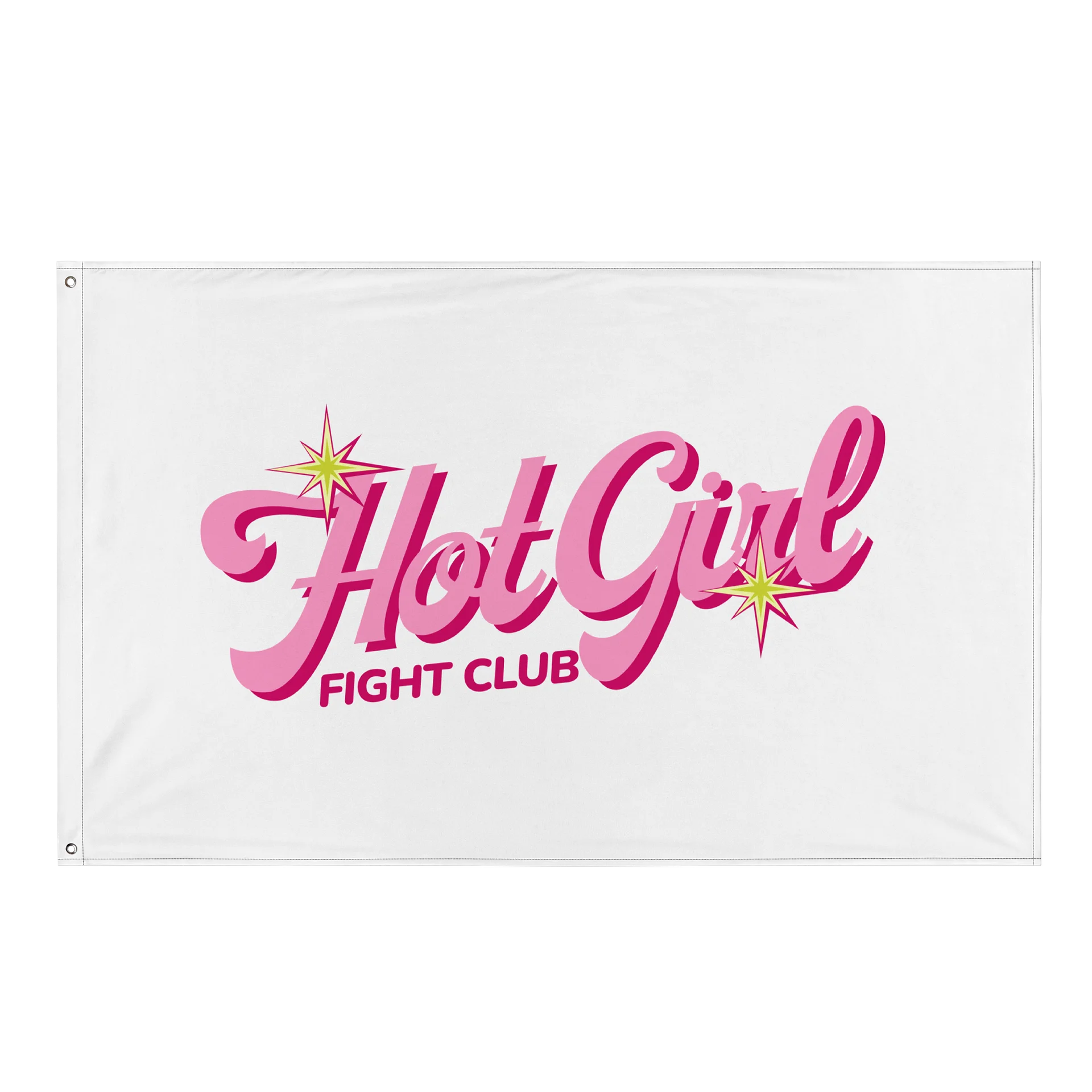 Hot Girl Fight Club Flag product image (1)