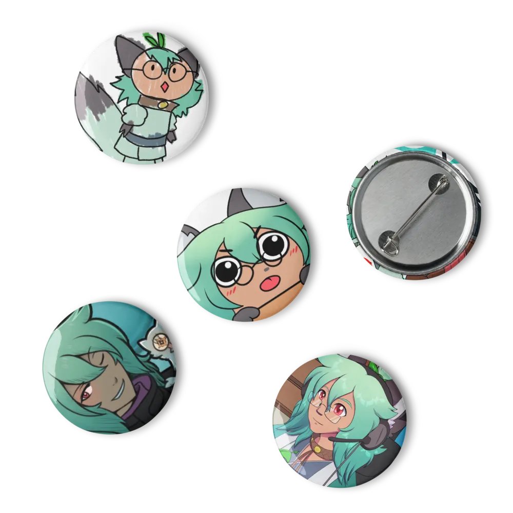 Saito Art Button Pins product image (15)