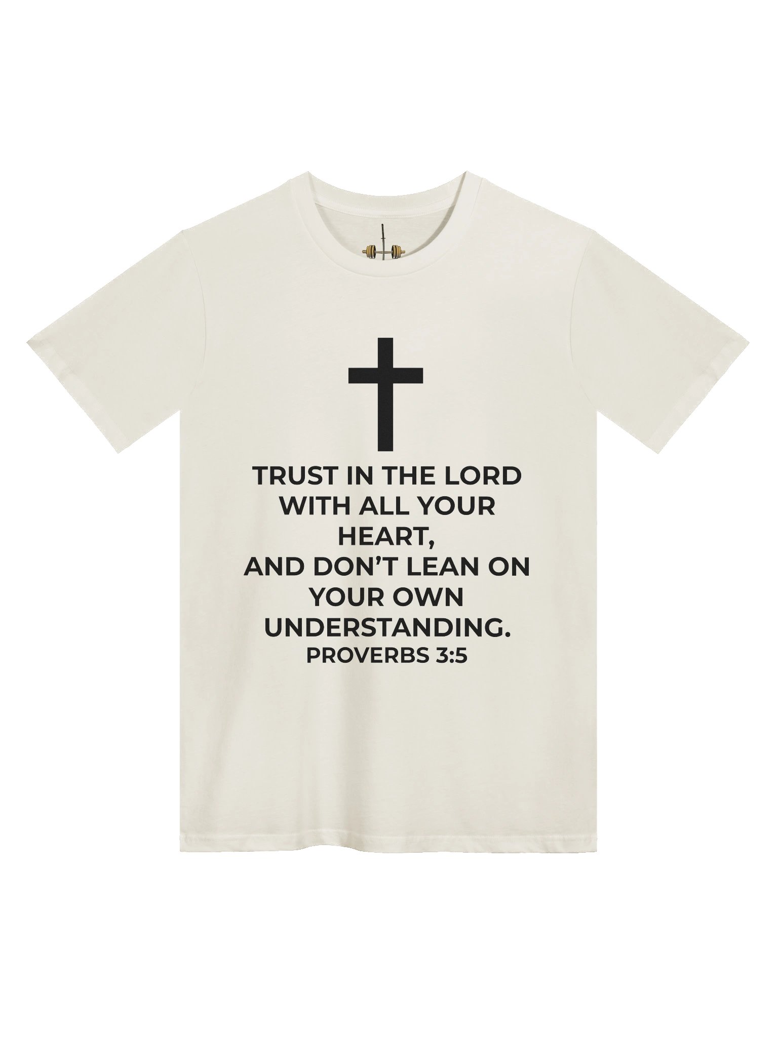 Proverbs 3:5 Unisex T-Shirt [Dark] product image (11)