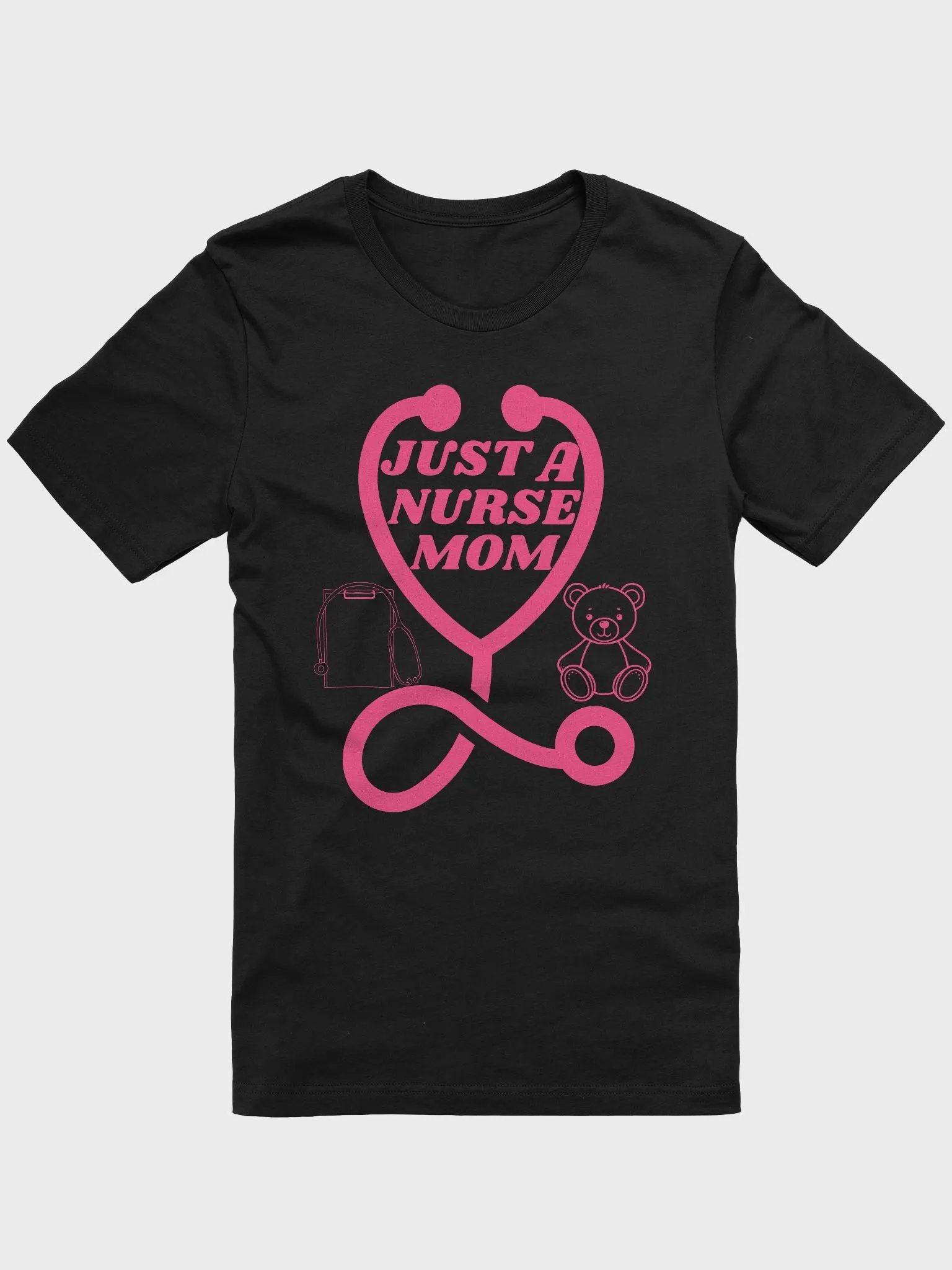 Nurse Mom Stethoscope T-shirt product image (7)