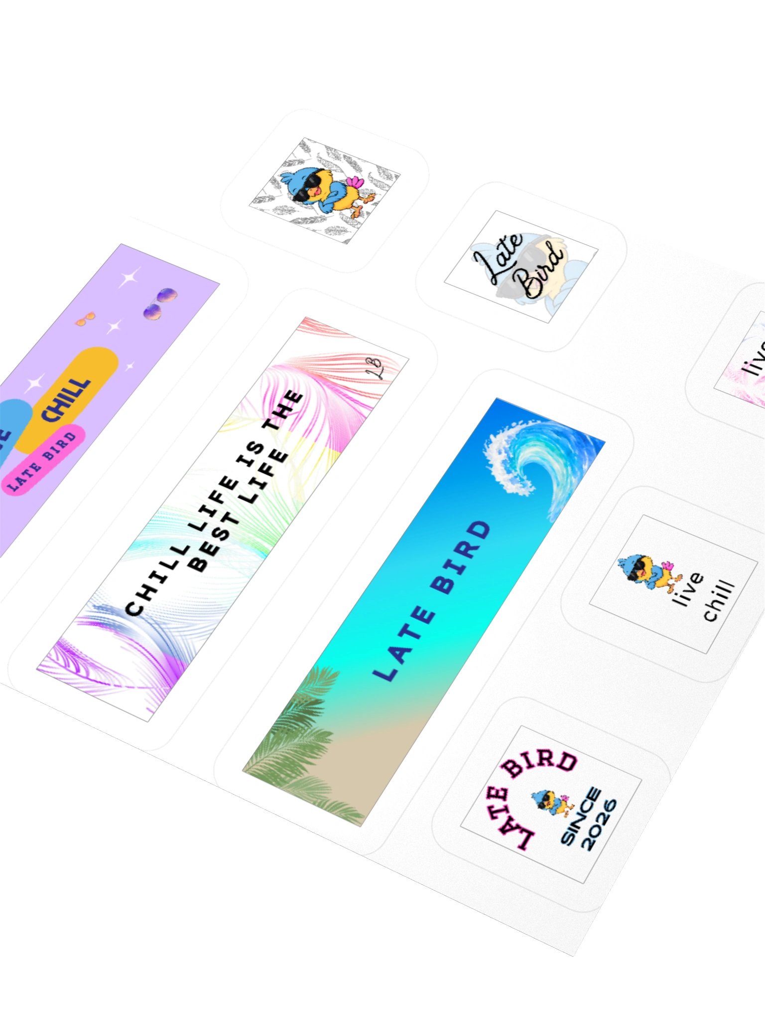 Late Bird Stickers product image (3)