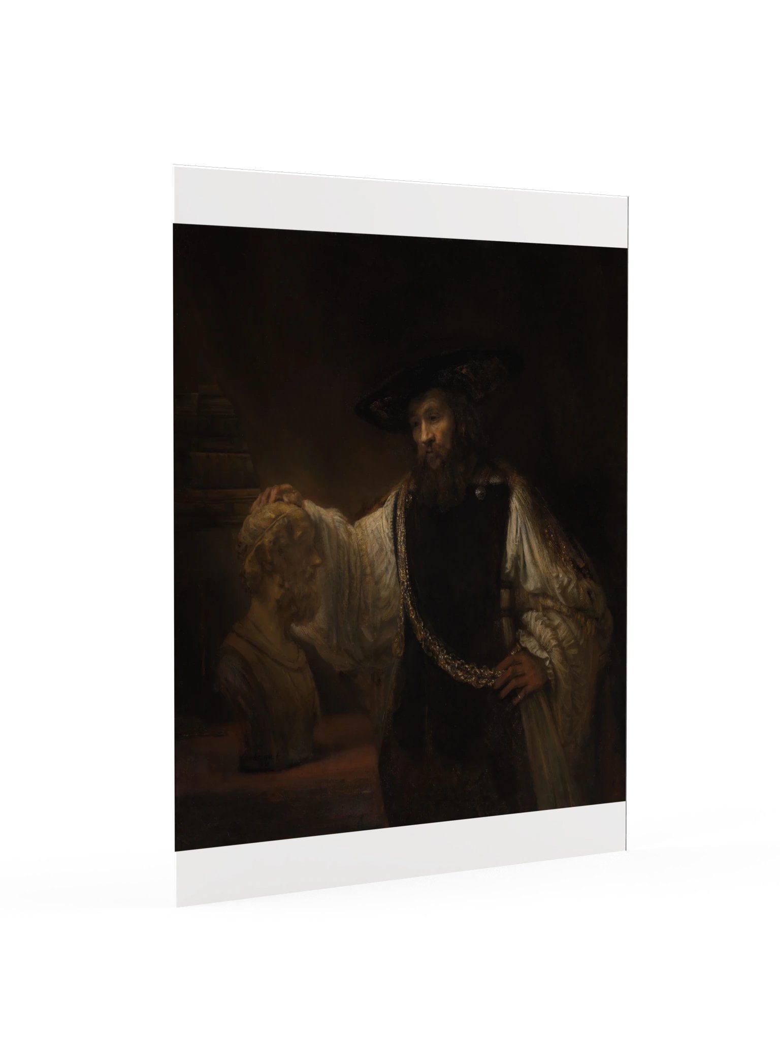 Rembrandt, Aristotle with a Bust of Homer (1653) Fine Art Print product image (16)