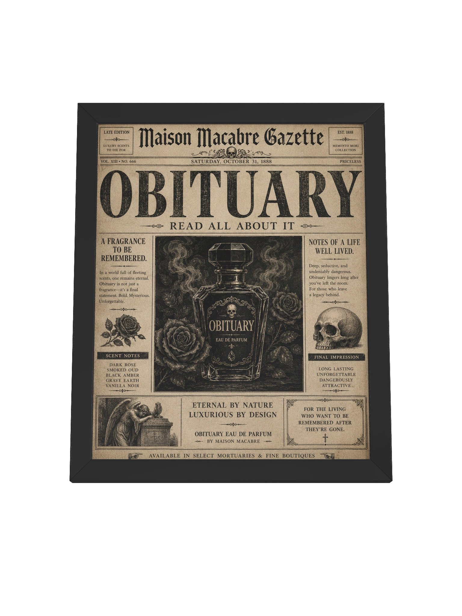 Obituary Poster product image (4)