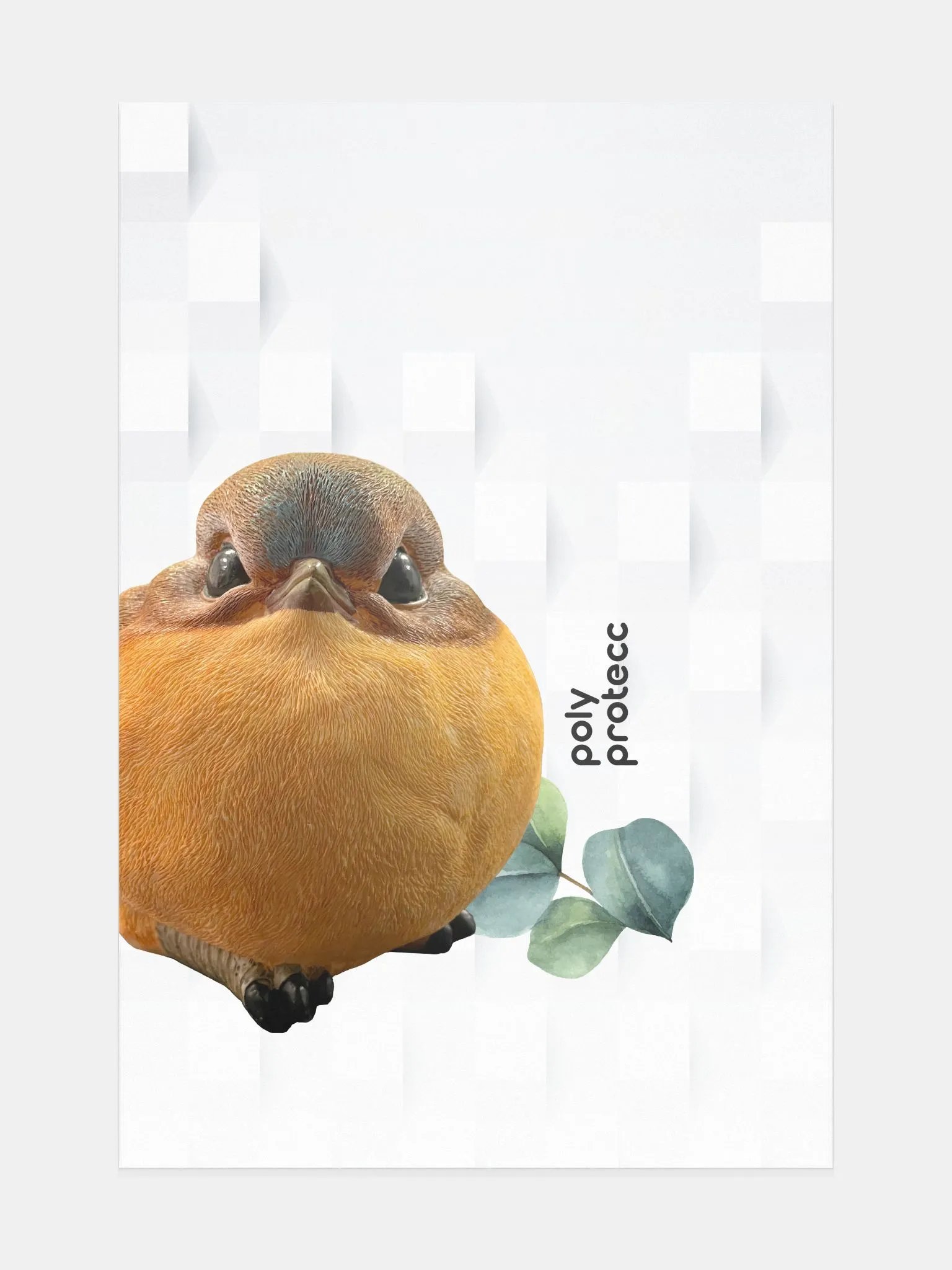 PolyProtecc Poster (white) product image (1)