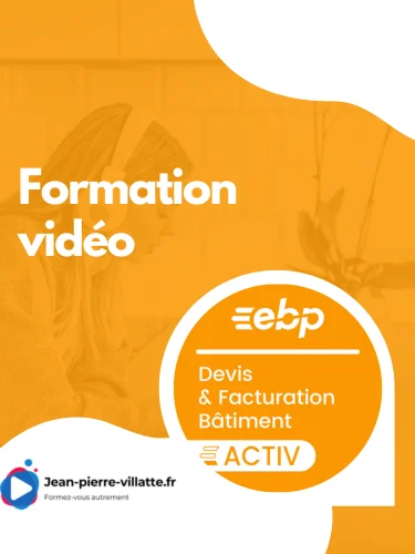Formation vidéo EBP Devis Facturation Bâtiment 2024 product image (1)