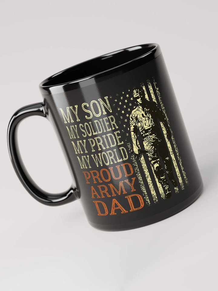 Proud Army Dad - Black Mug product image (1)