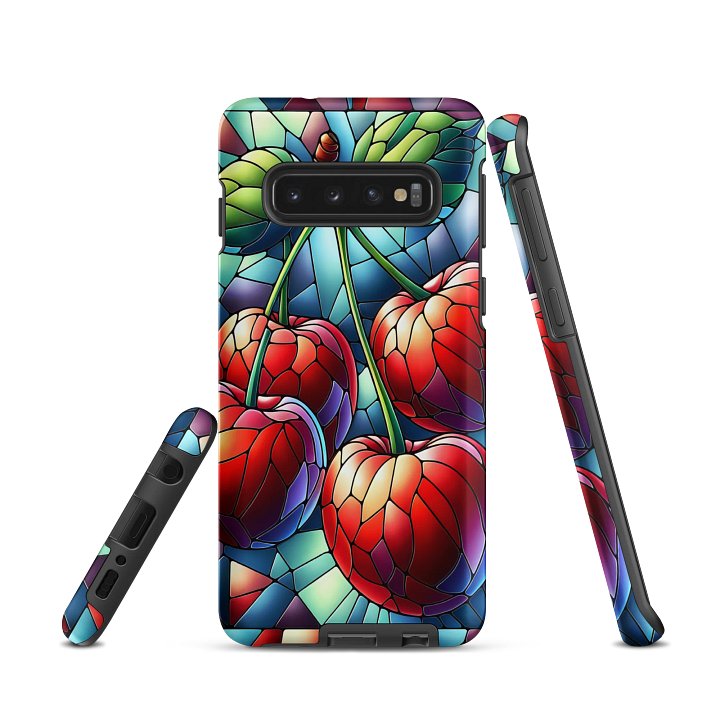 Stained Glass Cherries Samsung® Tough Case product image (1)