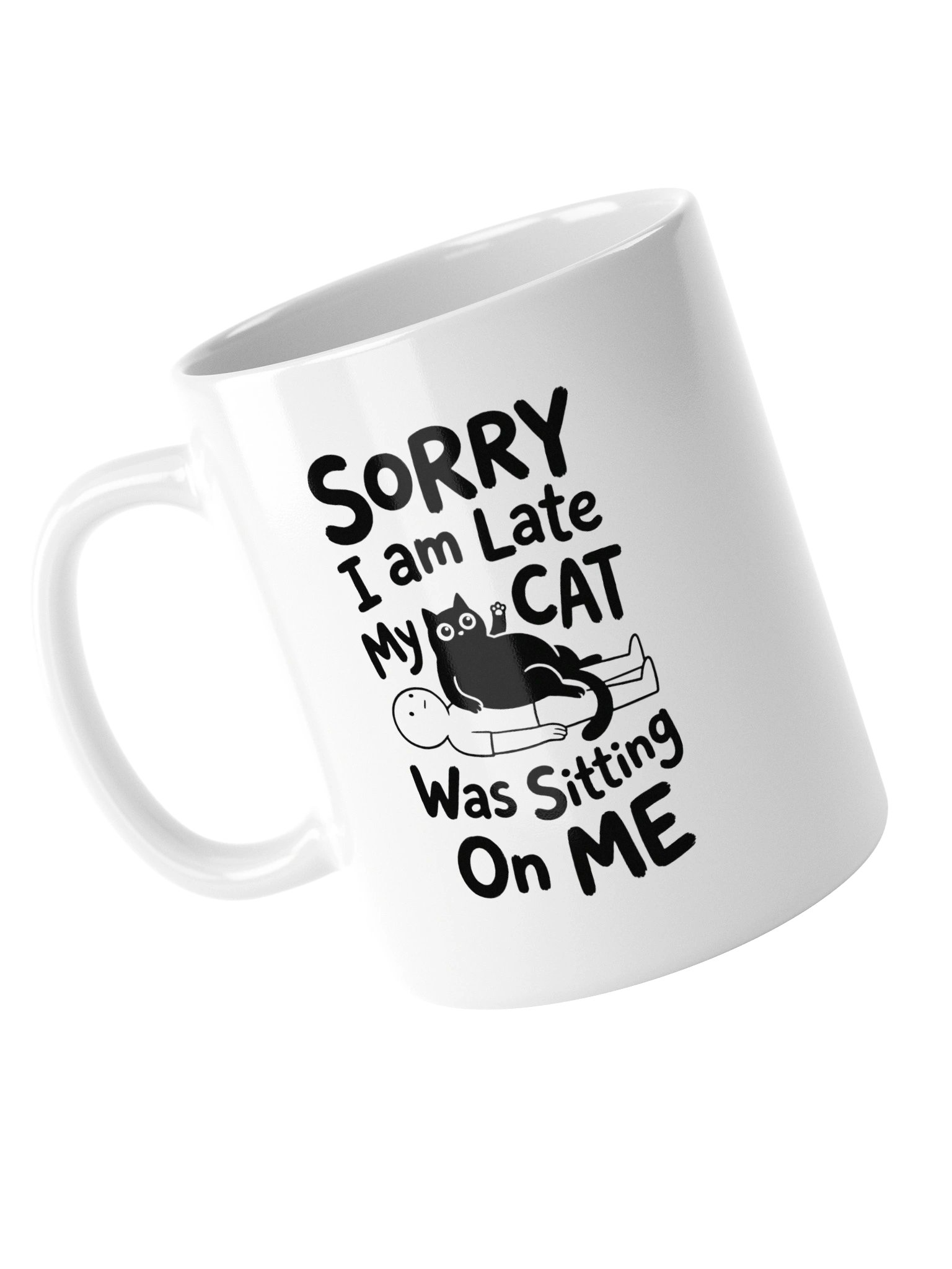 sorry I am late my cat was sitting on me product image (5)