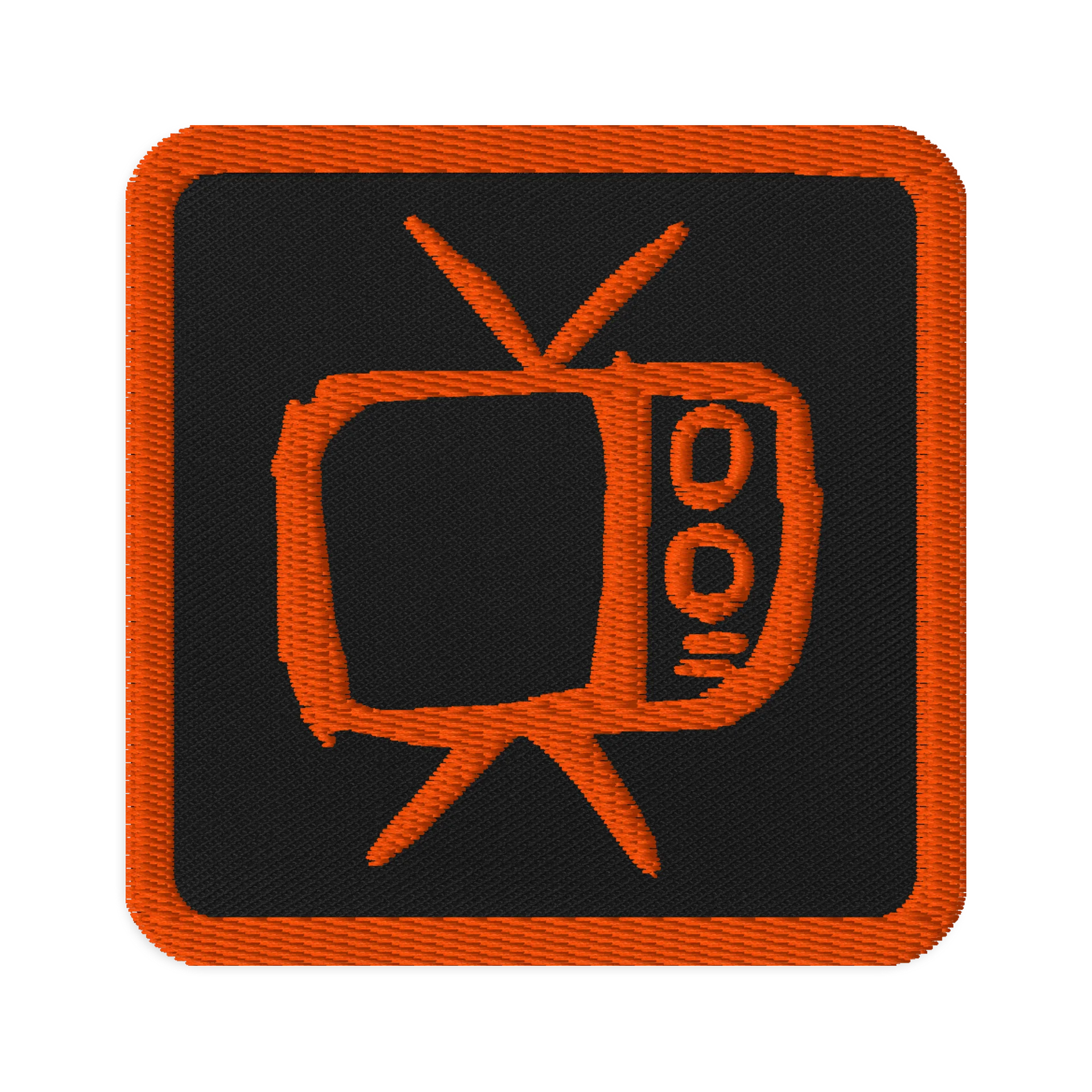 "A Twisted Sitcom" Embroidered Patch product image (1)