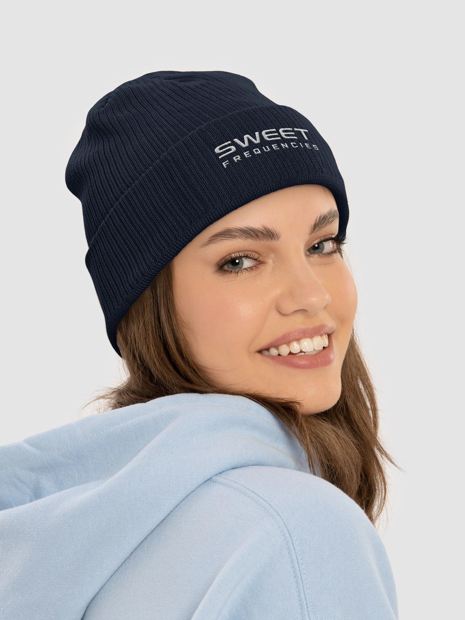 Sweet Frequencies Embroidered Beanie product image (7)