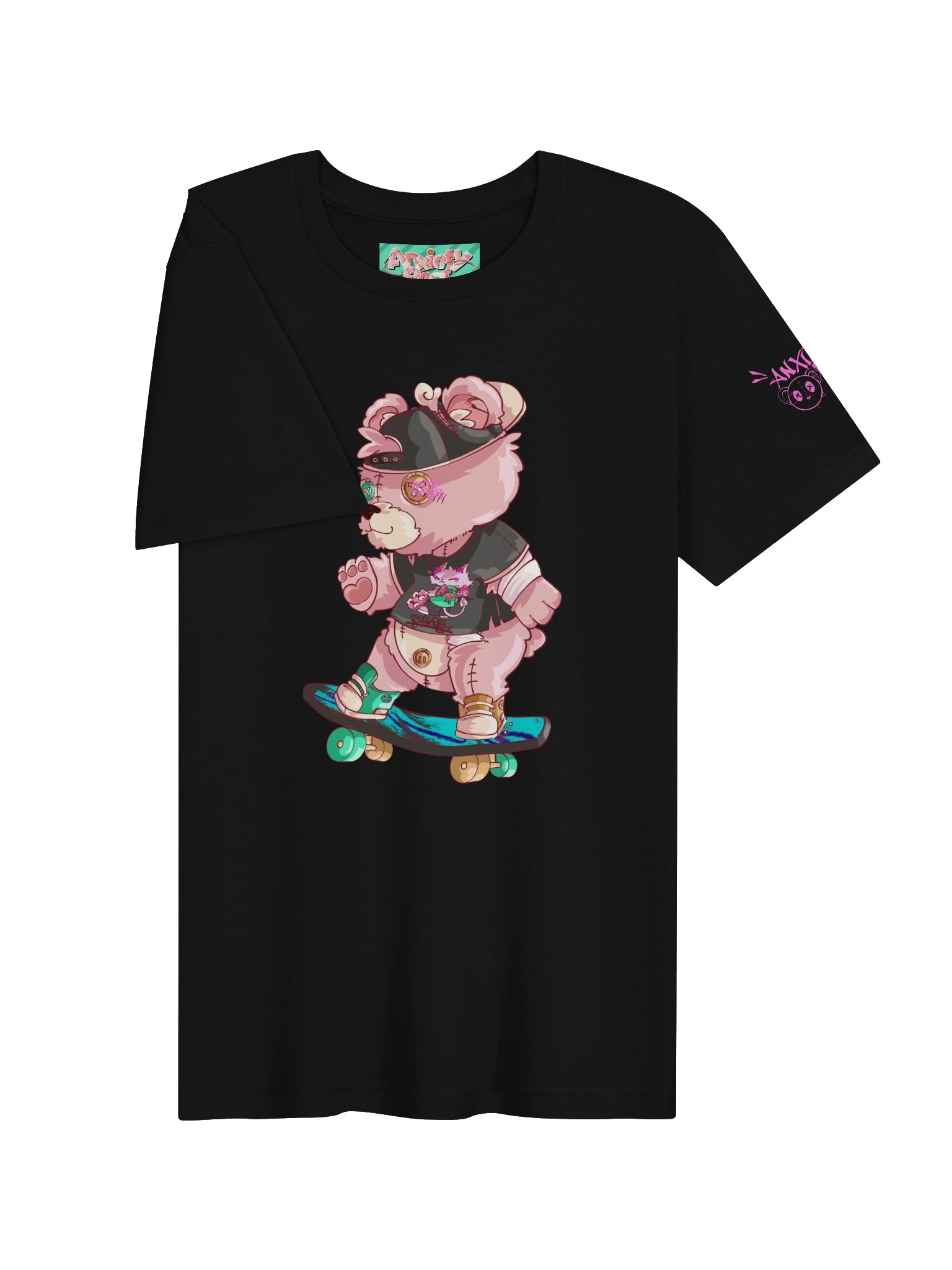 Anxiety Bear Skate Tee product image (26)