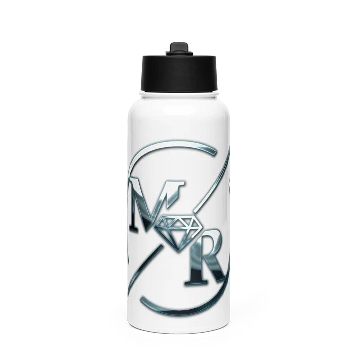 Stainless Steel Water Bottle with a Straw Lid product image (1)