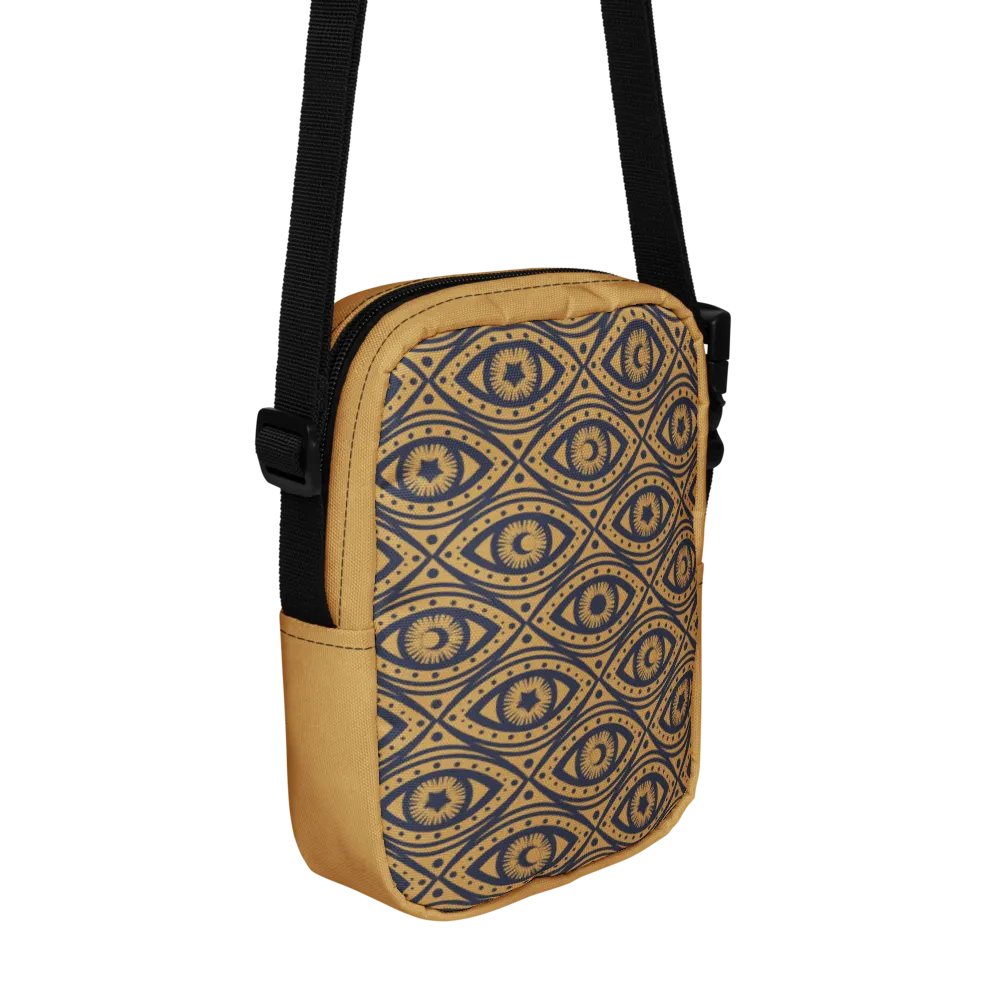 Boho Celestial Eyes Stars & Moons Crossbody Bag product image (9)