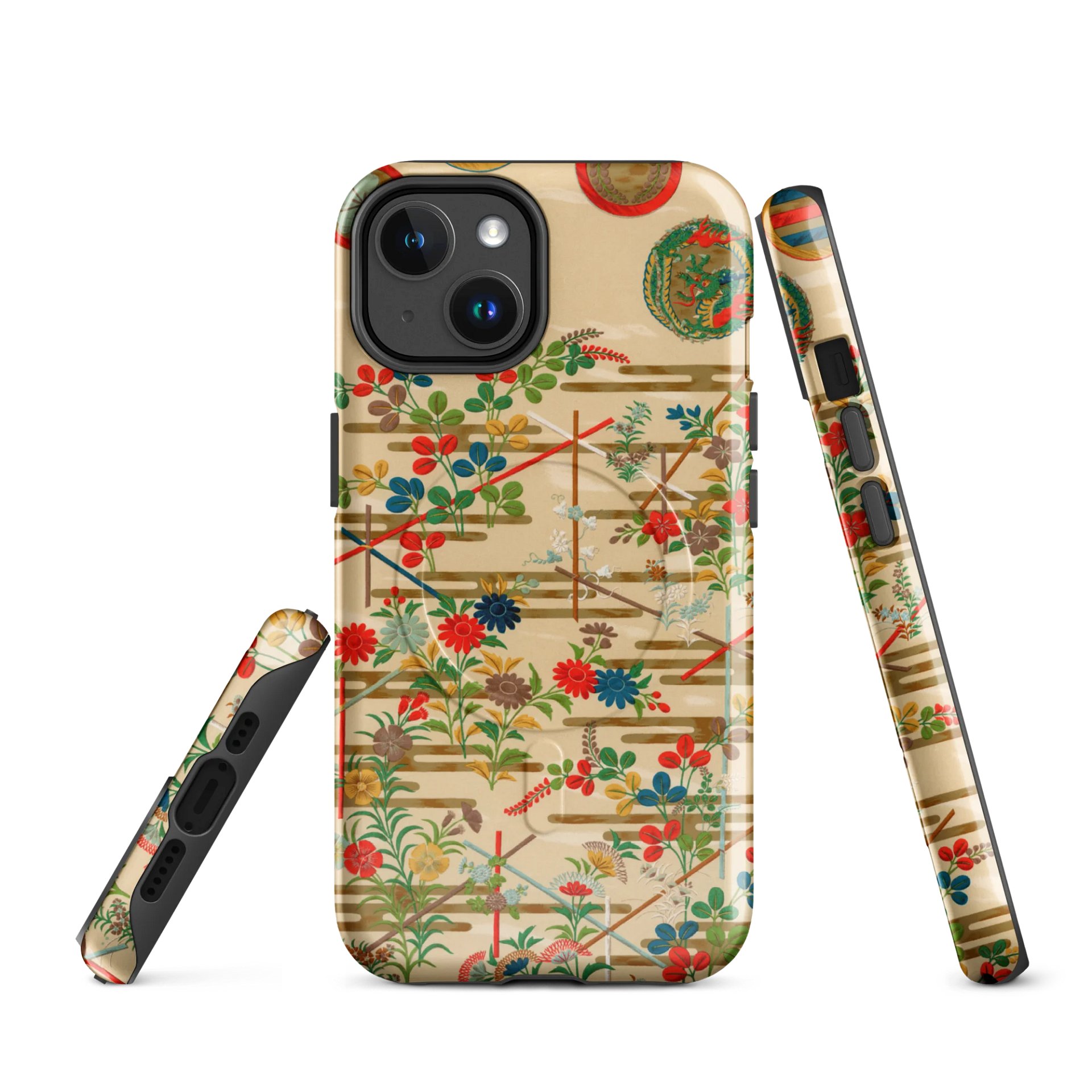 Audsley Japanese Garden Pattern iPhone® MagSafe® Tough Case product image (1)