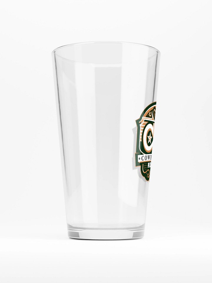 CWA Cowboy Whiskey Shaker Pint Glass product image (2)