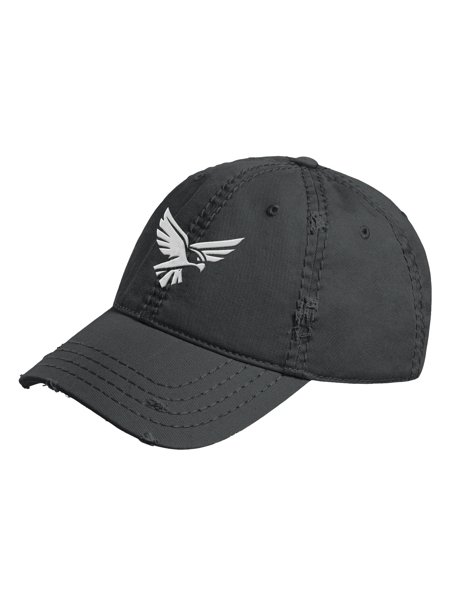 FrayCaps Hawk Distressed Cap product image (4)