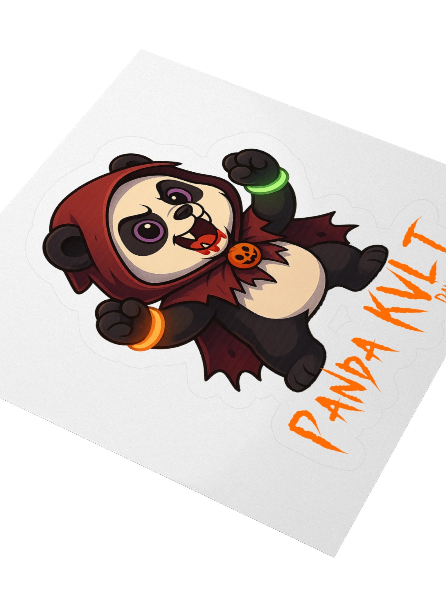 Glowing Panda Kult Stickers product image (8)