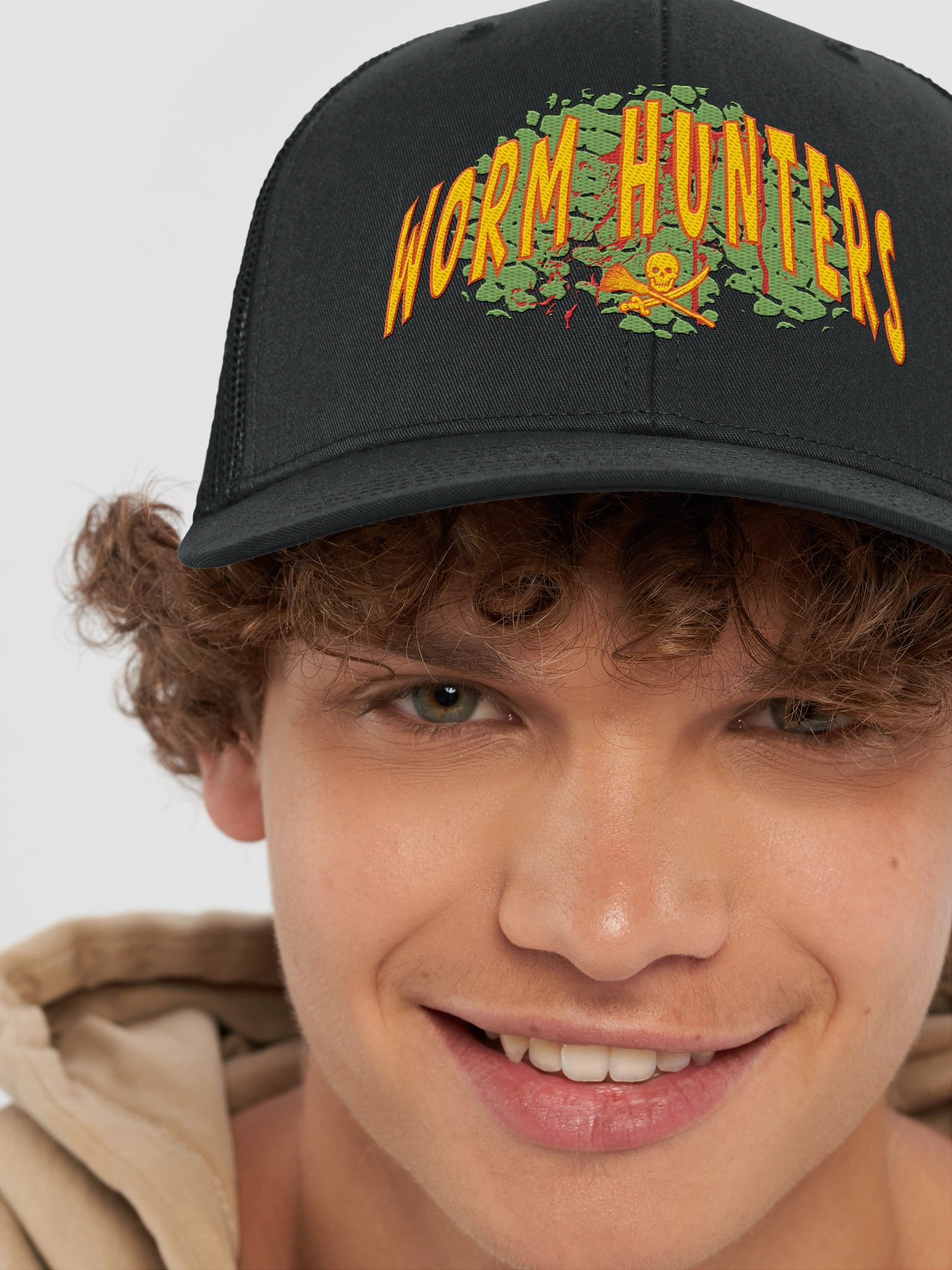 WORM HUNTERS Trucker Hat product image (8)