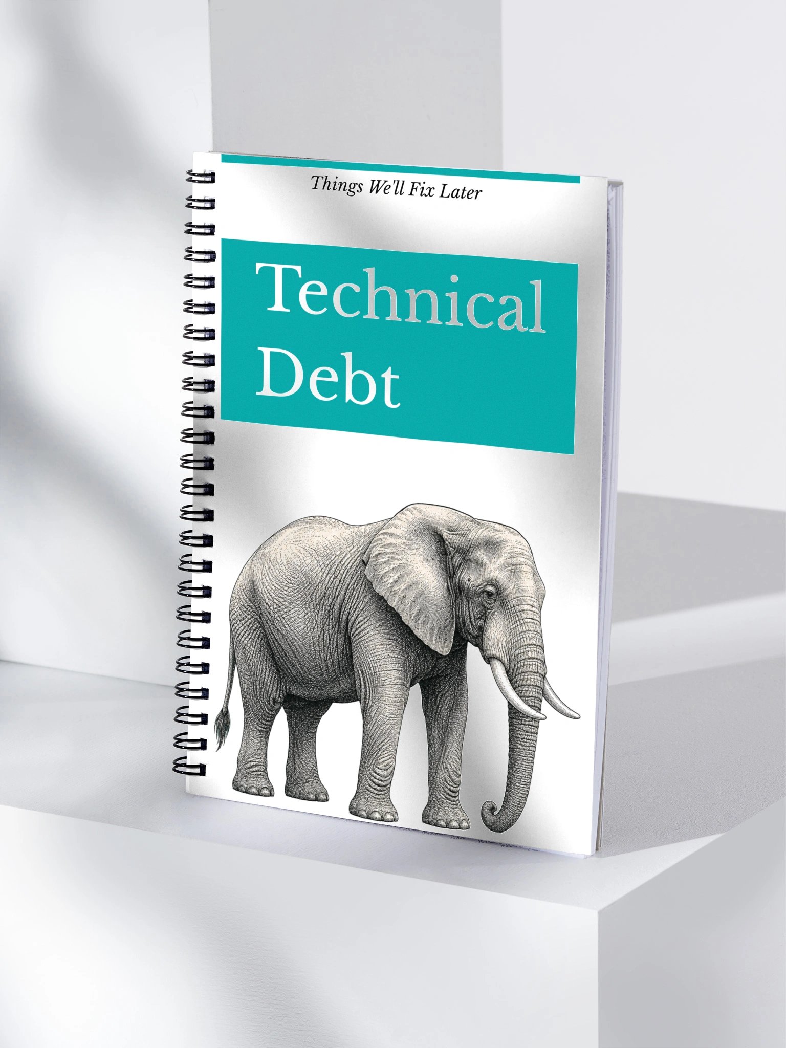 Technical Debt — Dotted Spiral Notebook product image (5)
