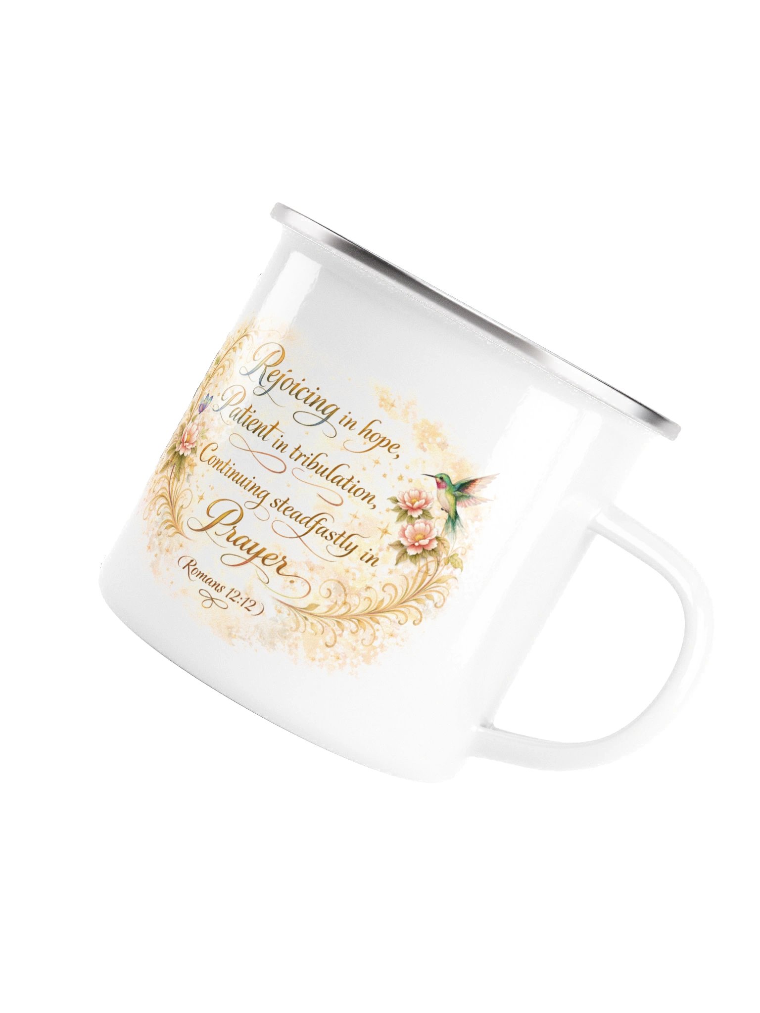Hope and Prayer Enamel Mug product image (5)
