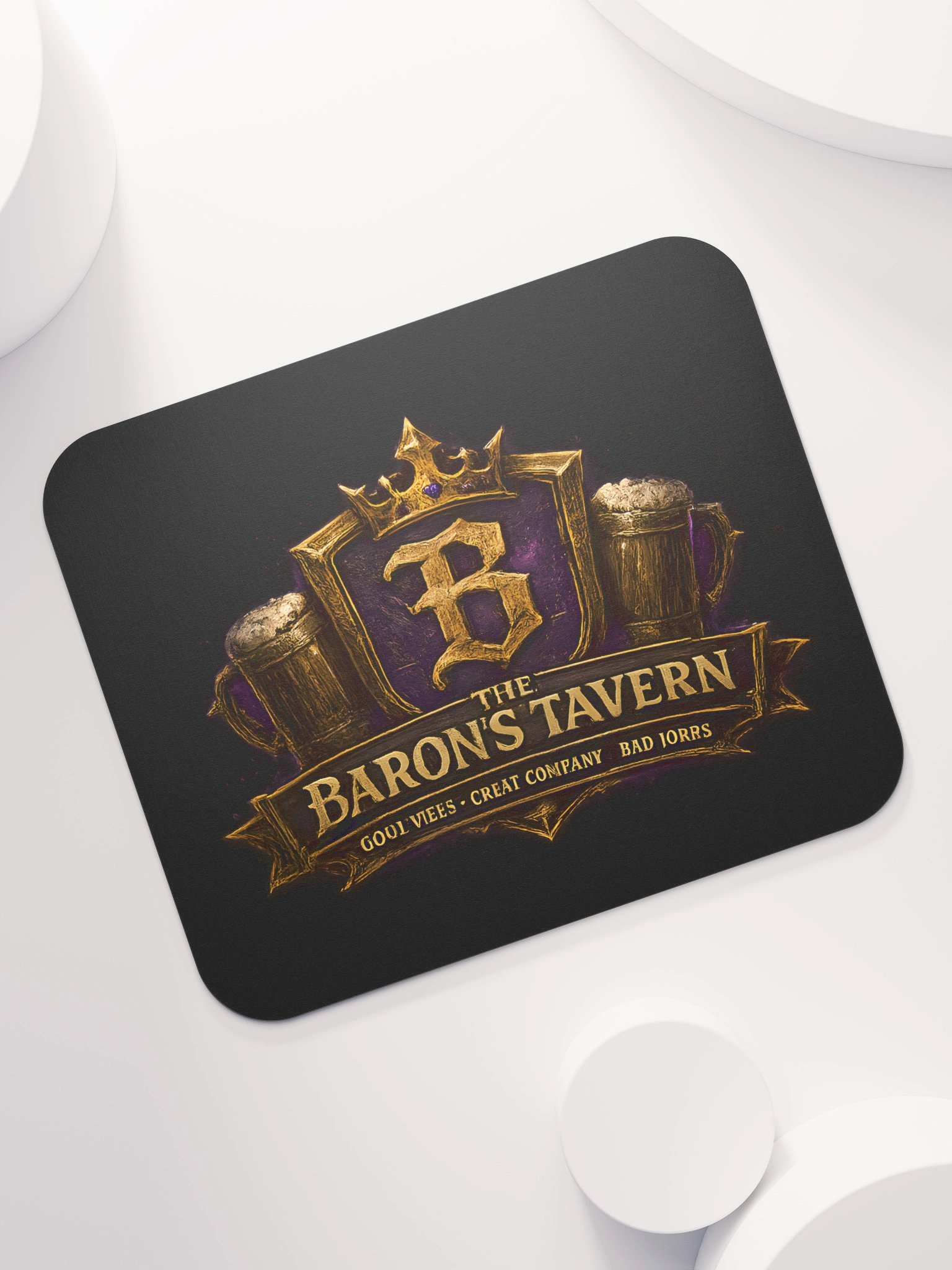 Baron's Tavern Crest Mouse Pad product image (7)