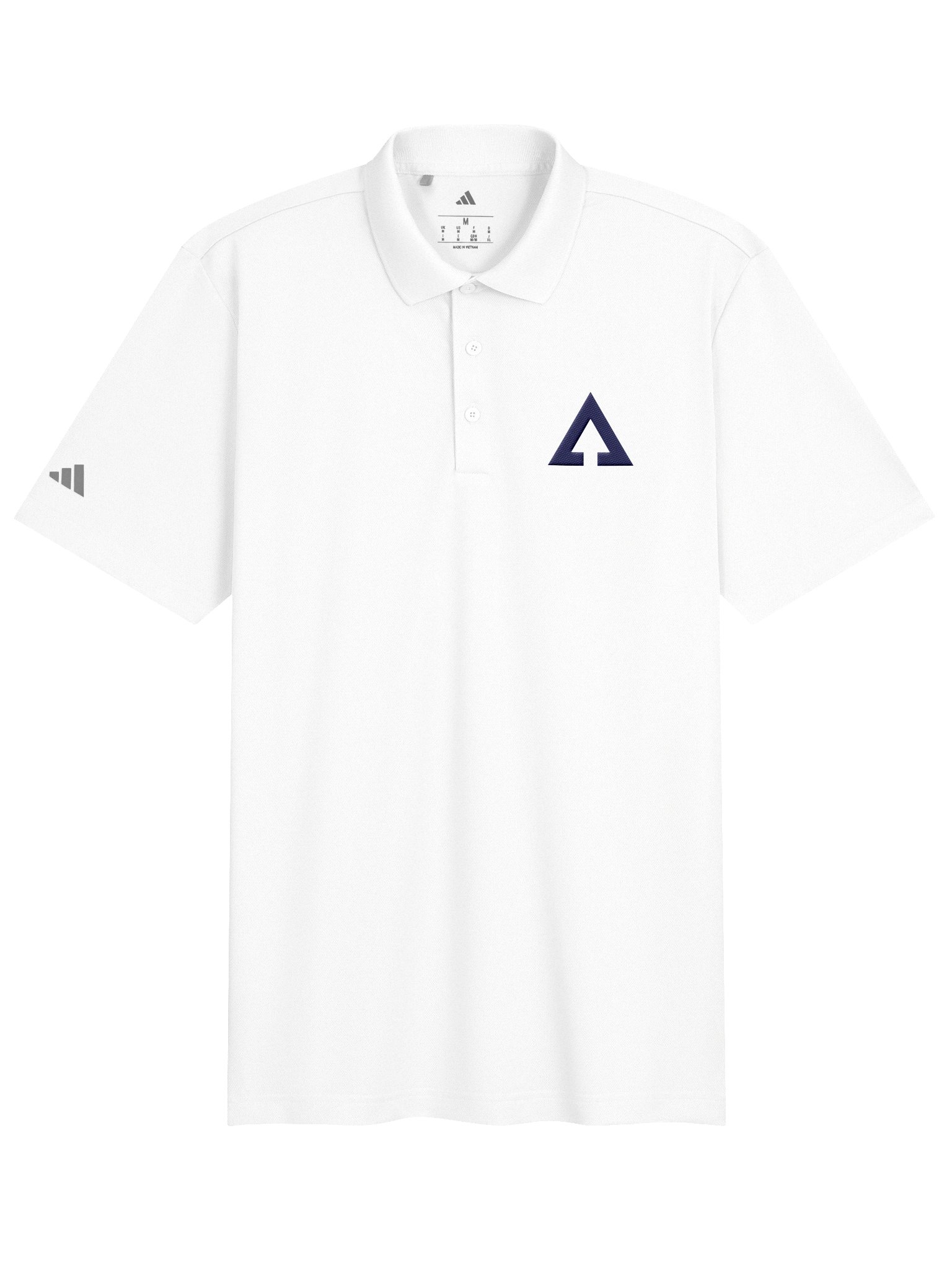 Singular Triangle - Embroidered Polo Shirt - Light product image (1)