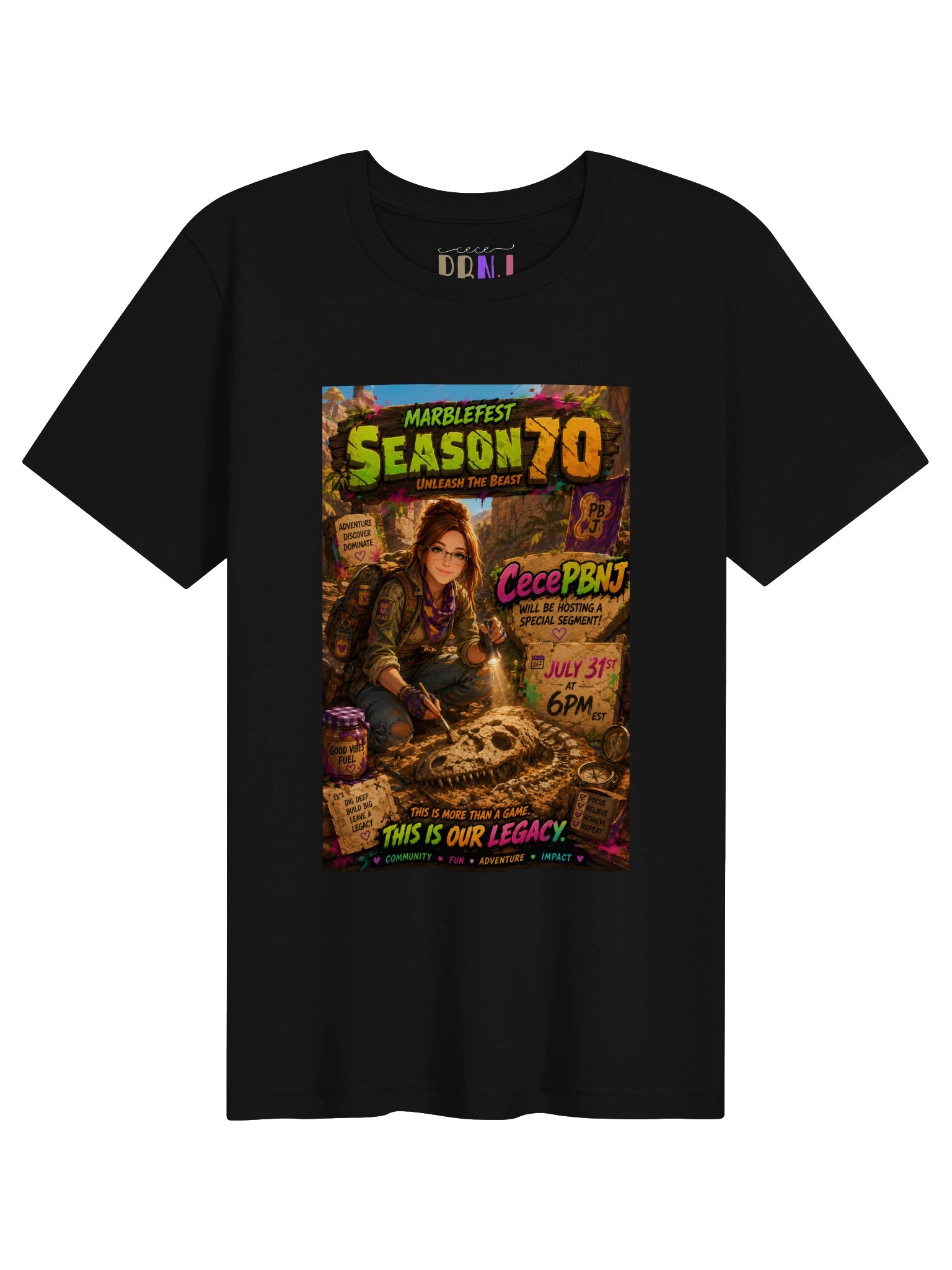 Cece's FIRST Marblefest T-shirt product image (1)
