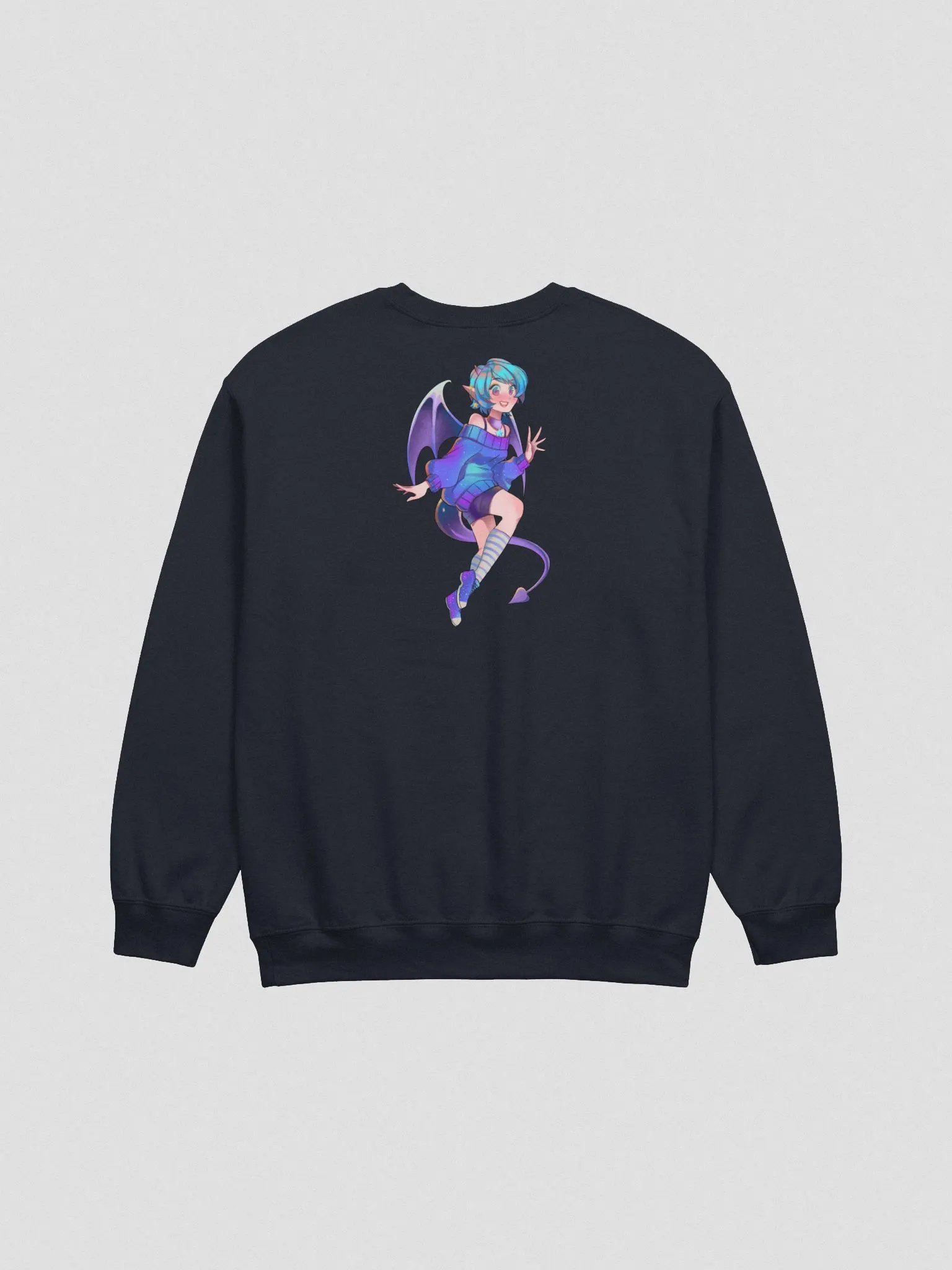 Pinipy The Demon Double Sided Crewneck (Colours Available) product image (7)