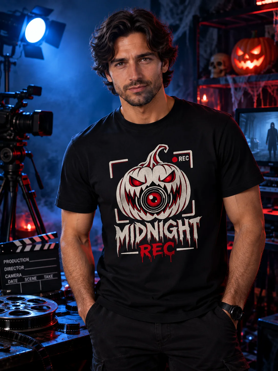 MIDNIGHT REC – Limited Edition Halloween T-Shirt product image (1)