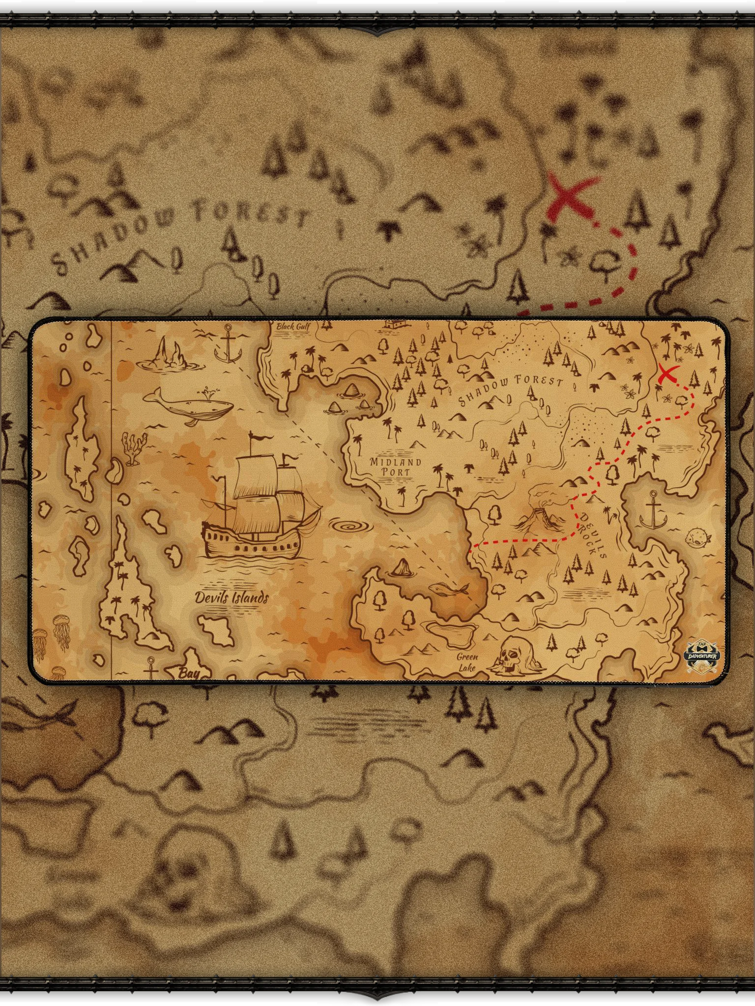 ThaDadventurer Signature Adventure Map Deskmat product image (2)