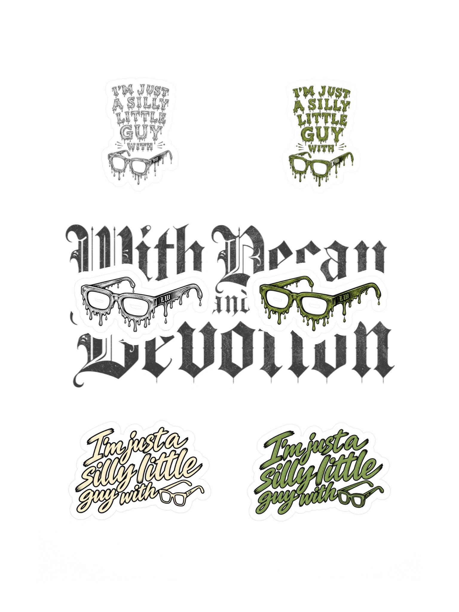 Silly Little Meltdown Sticker Sheet product image (3)