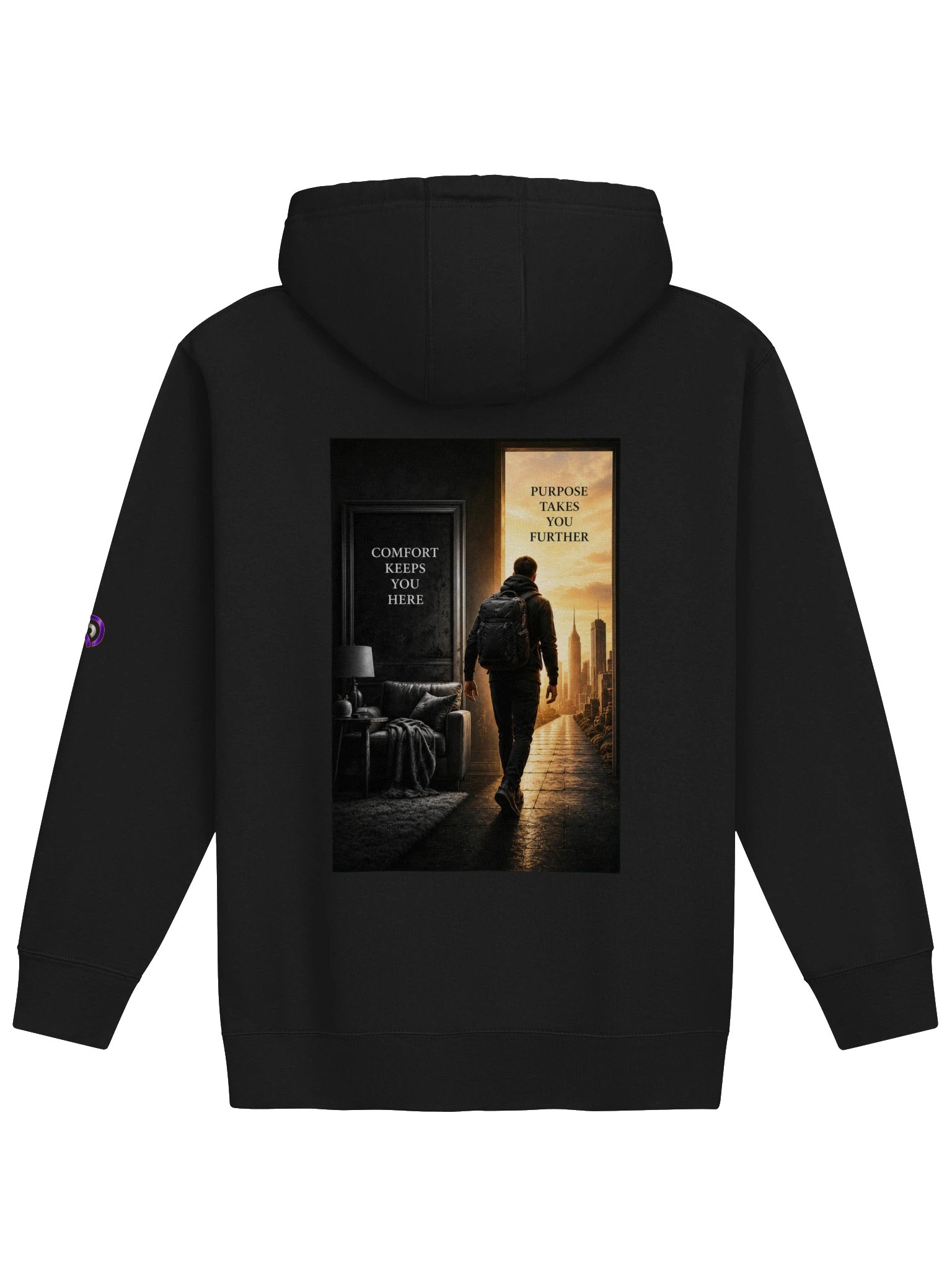 Purpose Over Comfort — Hoodie product image (1)