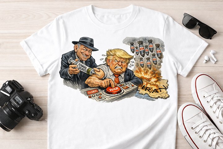 Epstein Files Scandal: Is Israel Using Trump to Trigger a US War on Iran? The Geopolitical Equation Tee product image (2)