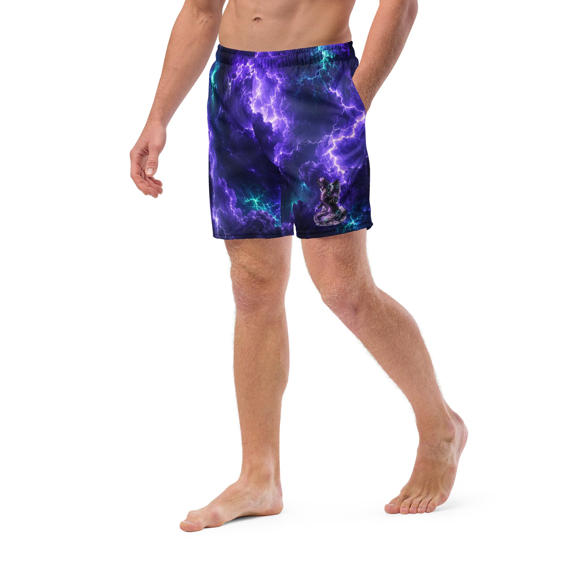 Purple Storm Swim Trunks product image (5)
