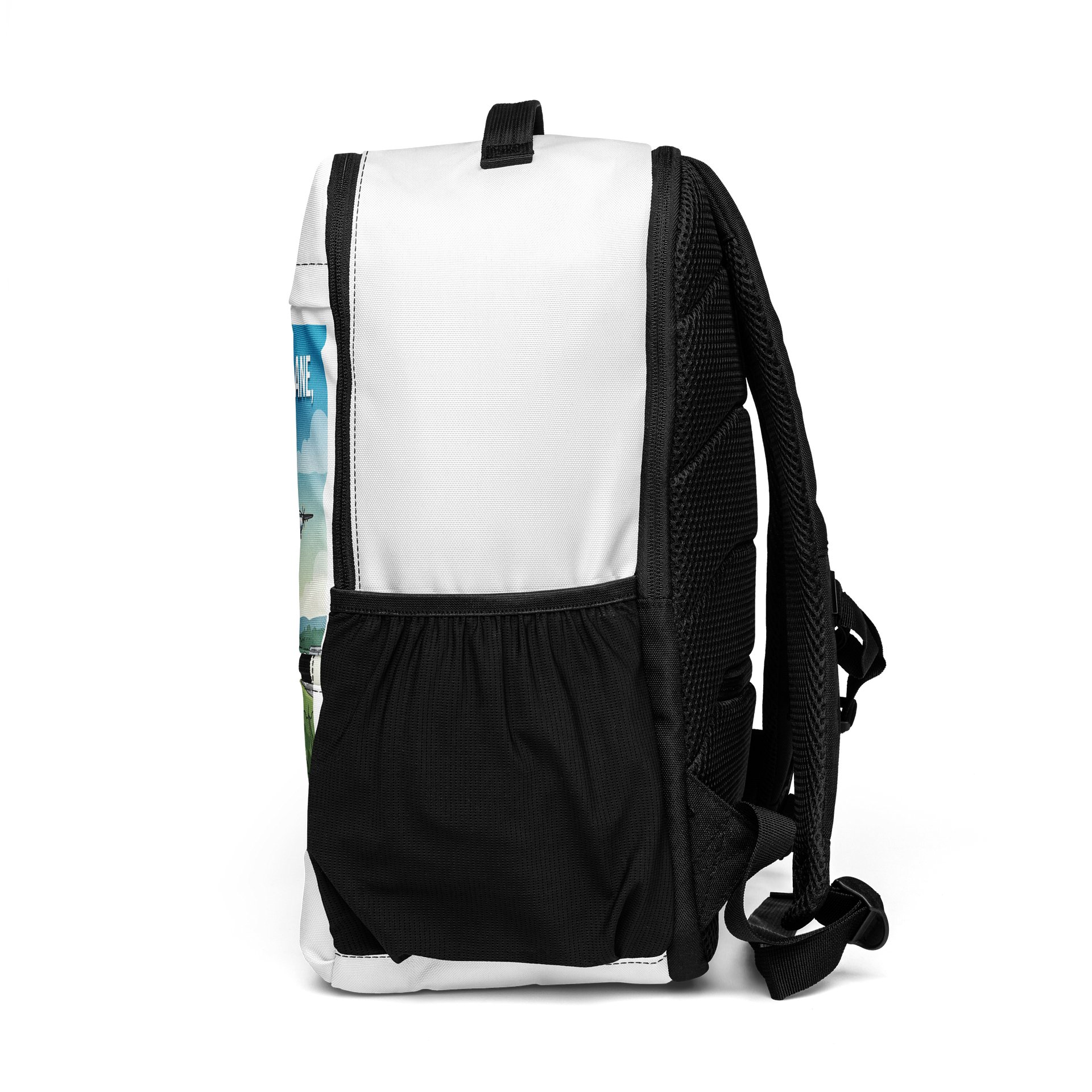 "Where There's a Plane, There's a Duck" Backpack product image (4)
