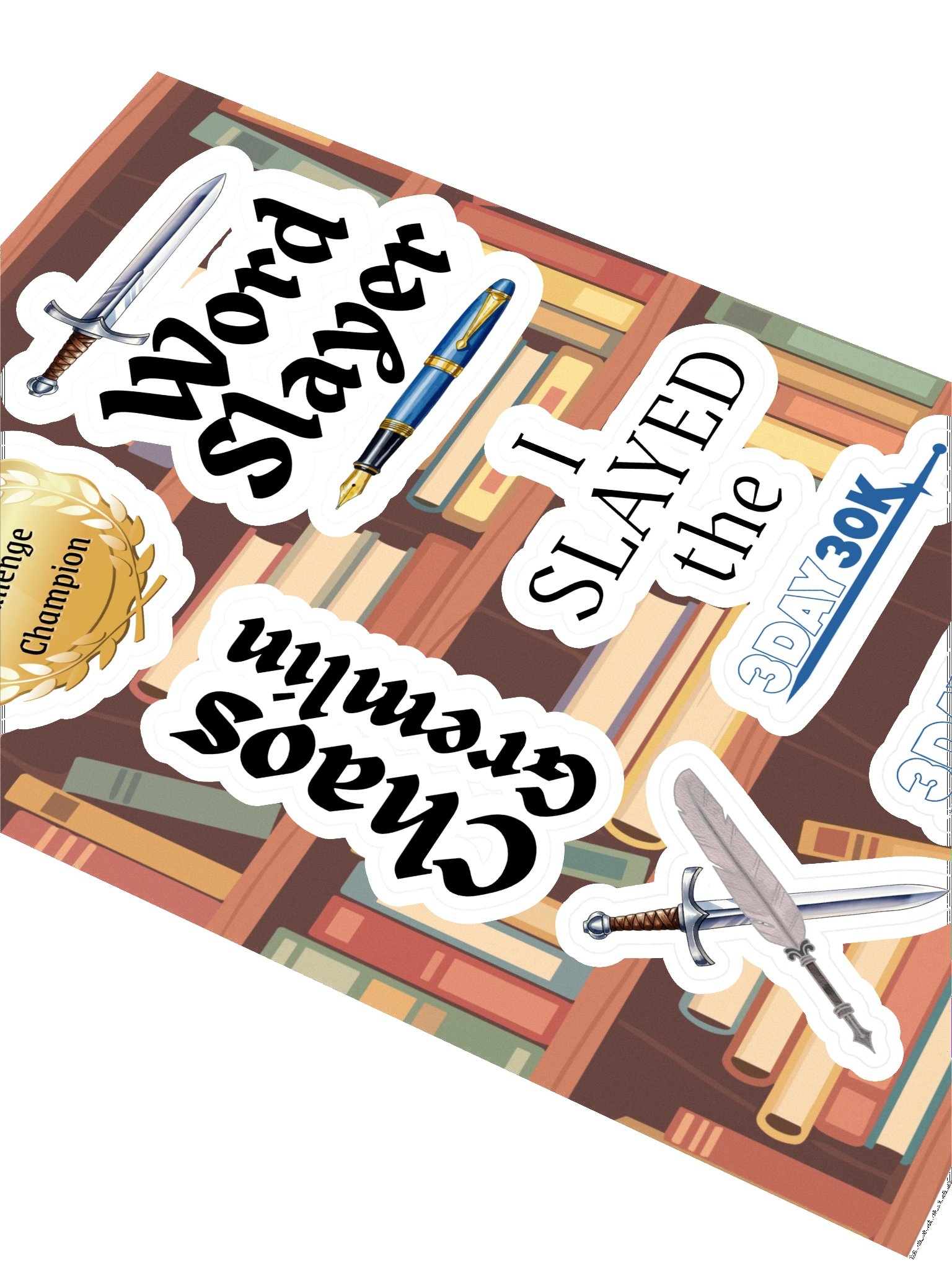 3Day30K Sticker Sheet product image (2)