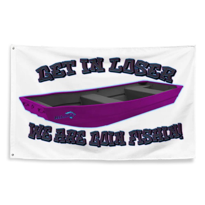 RicerMeangirls Carbon Letter Flag product image (2)