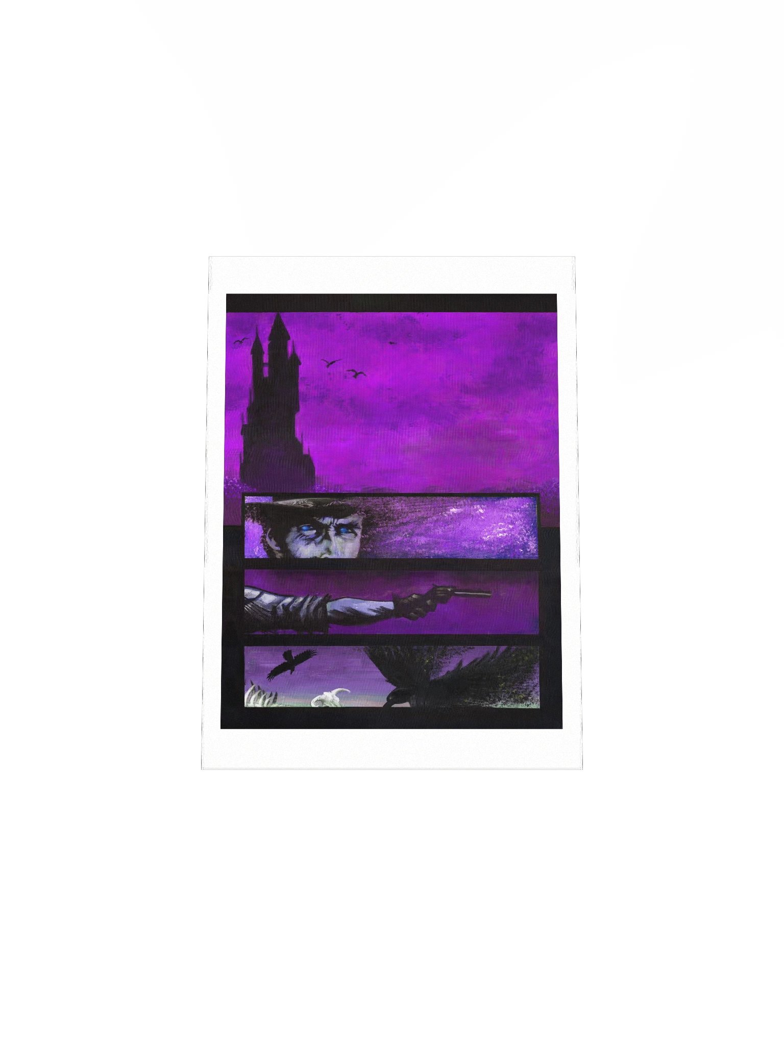 Dark Tower print (purple) product image (27)