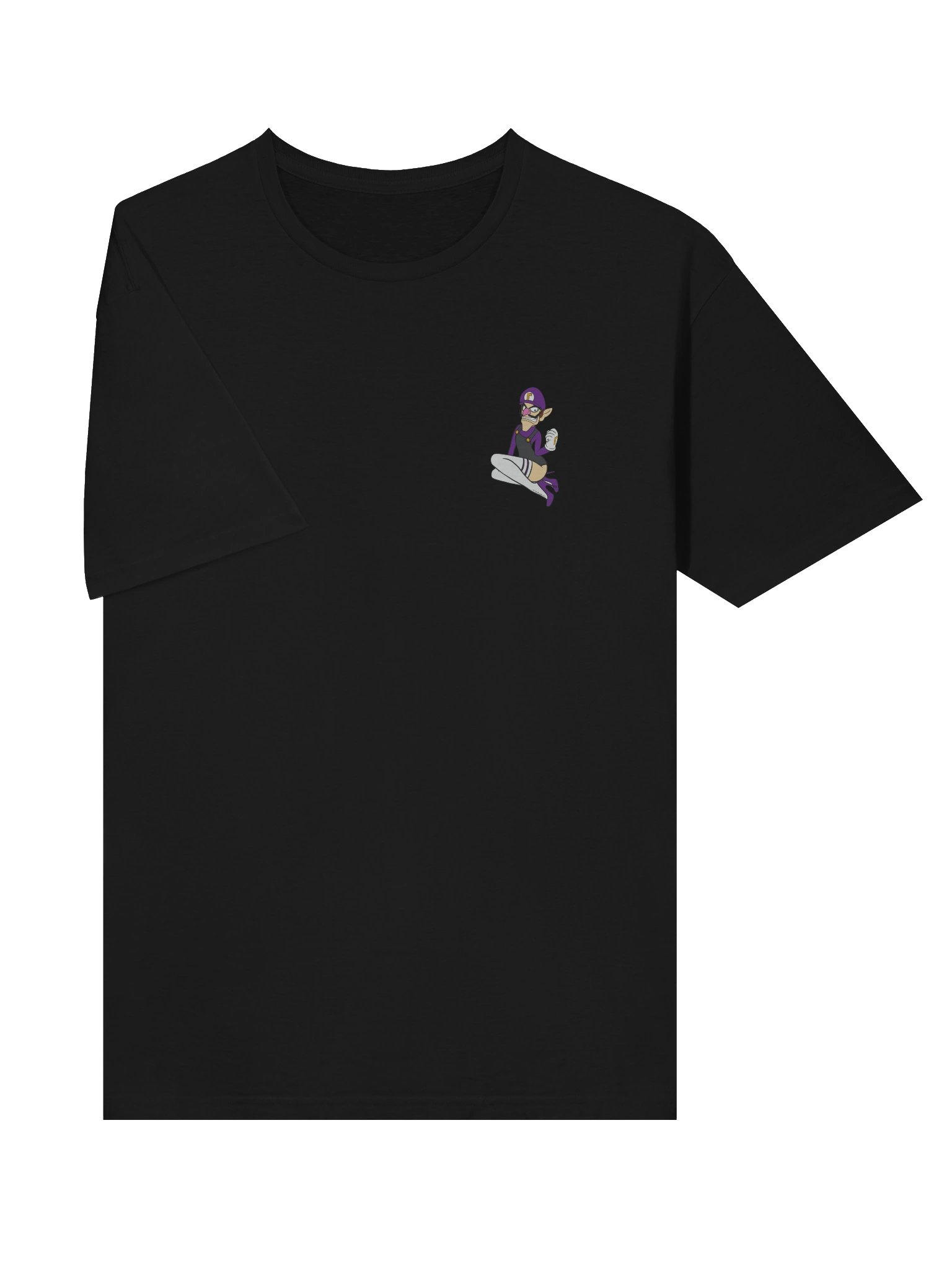 Pinup Waluigi Unisex T-Shirt product image (3)