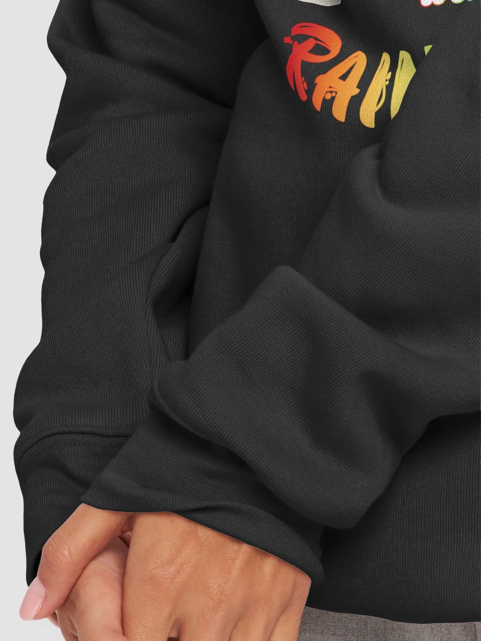 Rainbow Kitten Artist Sweatshirt product image (8)