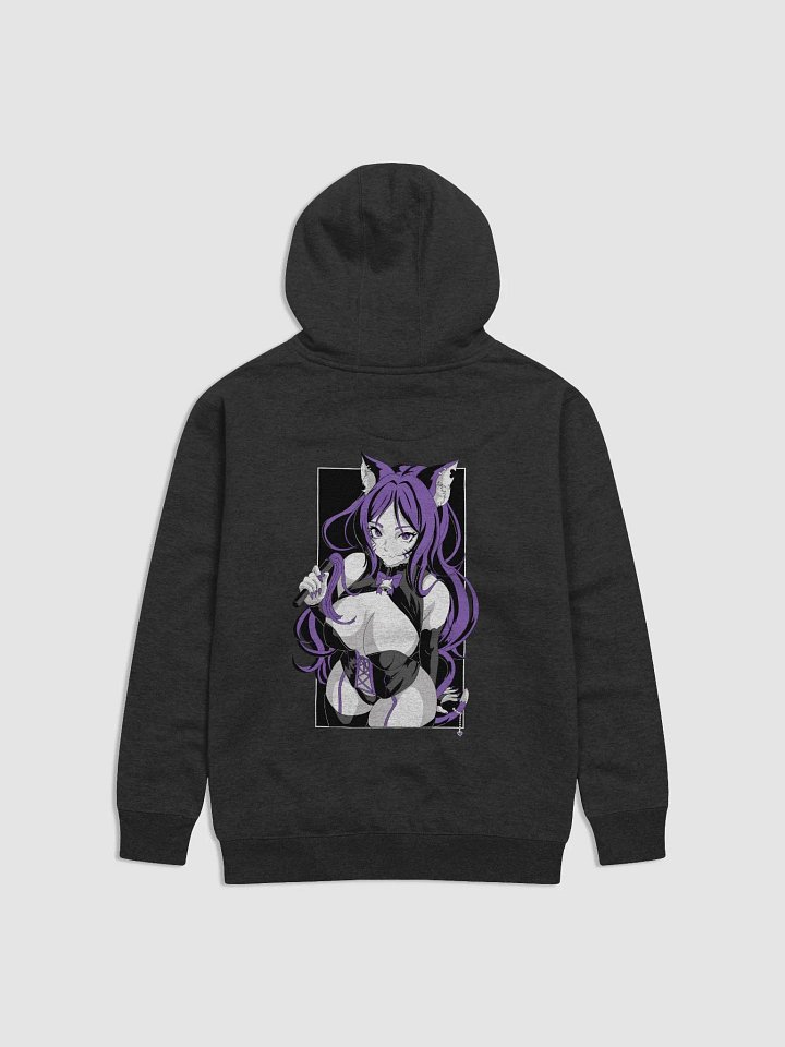 Eiko Waifu Hoodie- Purple w/ Black Background product image (1)