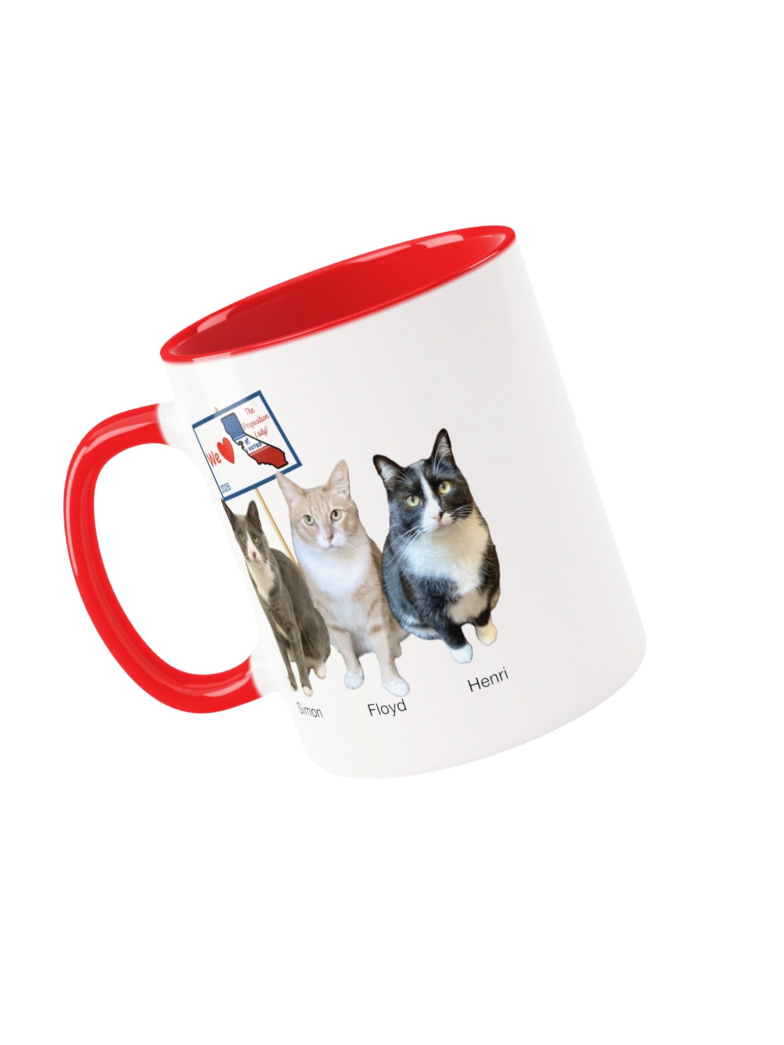 Prop Lady Mug - Red Inside product image (6)