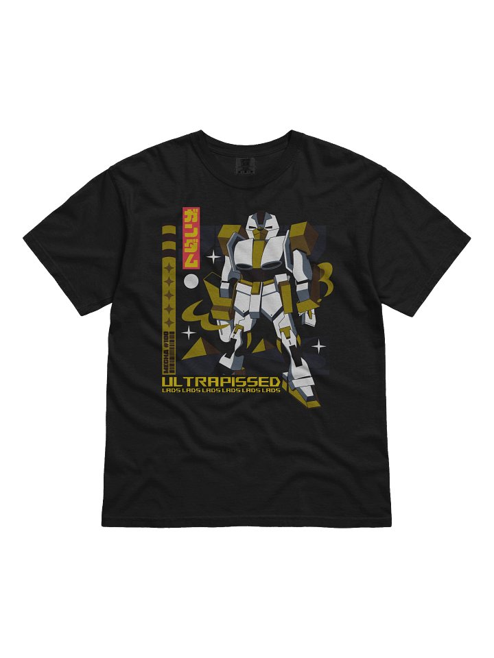 Mecha Bear Front Print Tee - Black Out product image (1)