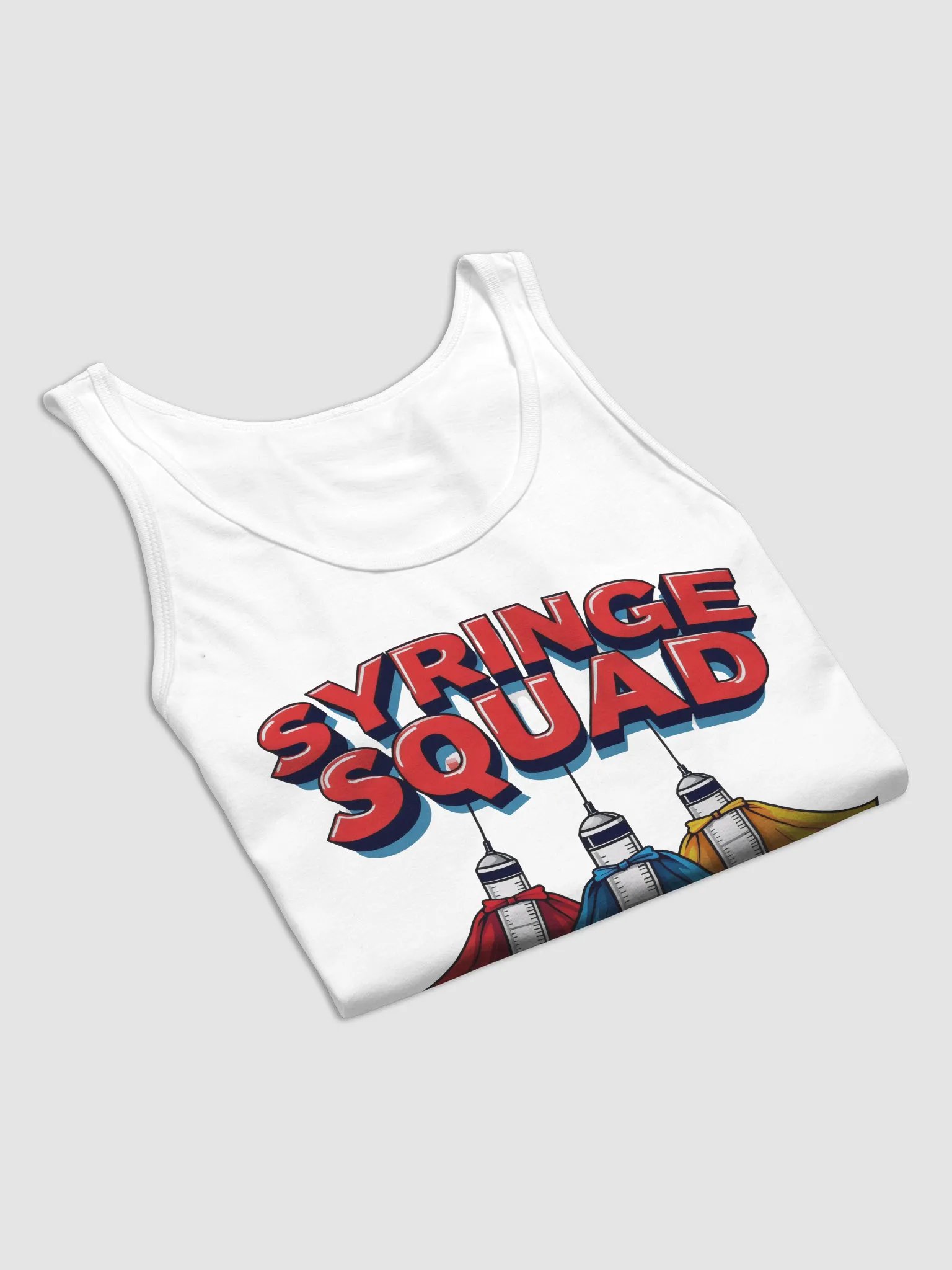 Syringe Squad Superhero Tank product image (33)