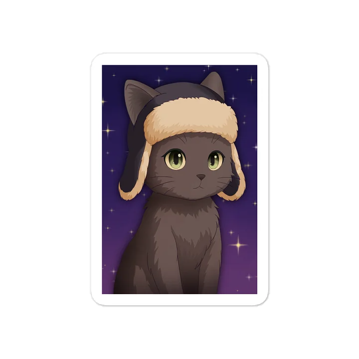 Anastasia Ushanka Vinyl Decal product image (1)